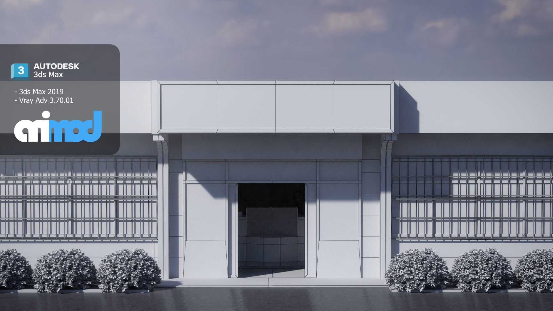 TW police office 01 3D model_8