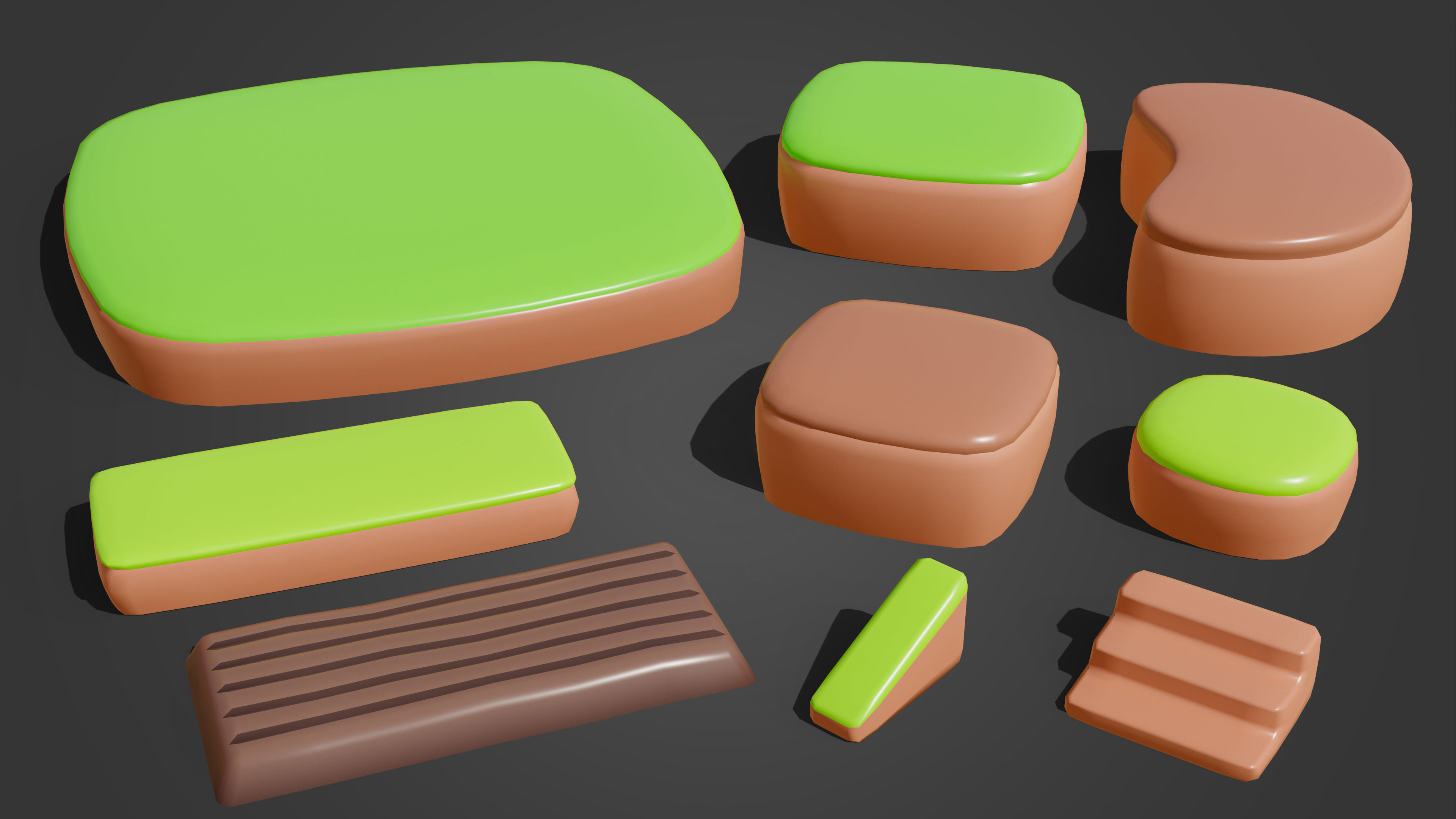 Kingdom Low-poly 3D model_20