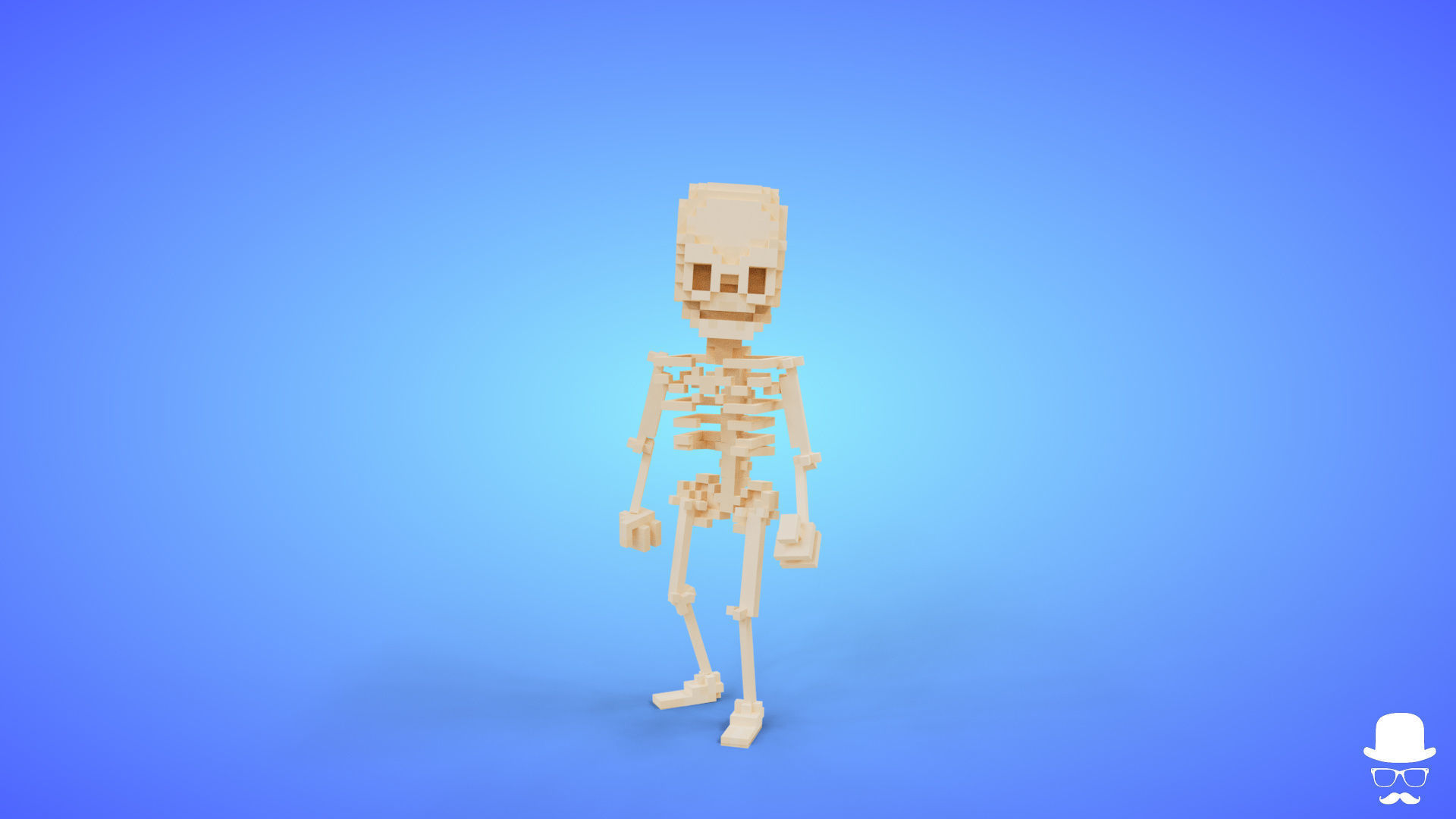 Voxel Characters Pack - Low Poly 3D Art Low-poly 3D model_3