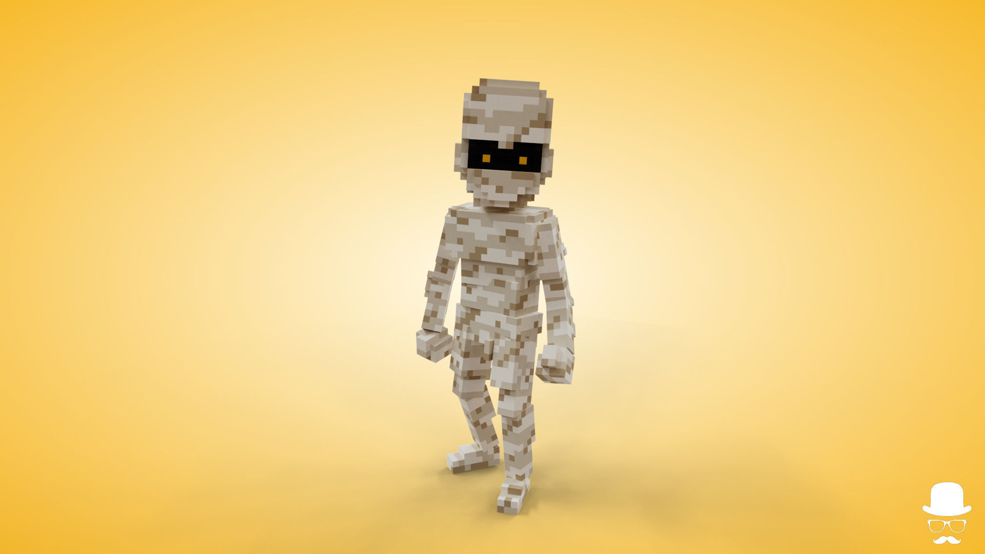 Voxel Characters Pack - Low Poly 3D Art Low-poly 3D model_9