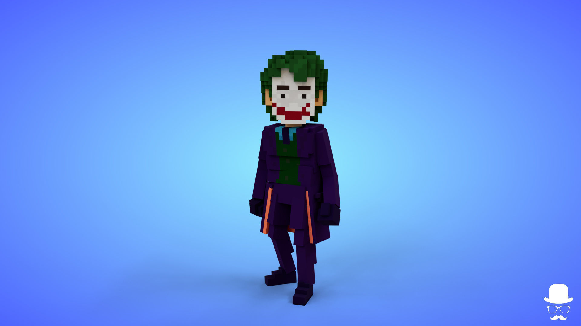 Voxel Characters Pack - Low Poly 3D Art Low-poly 3D model_29