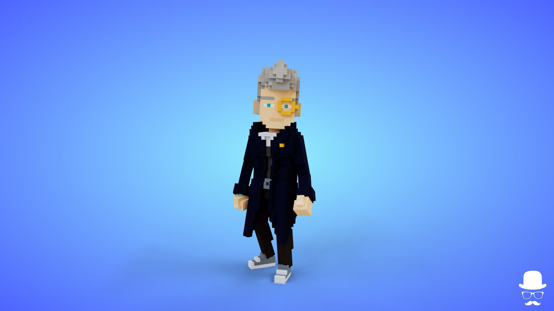 Voxel Characters Pack - Low Poly 3D Art Low-poly 3D model_21