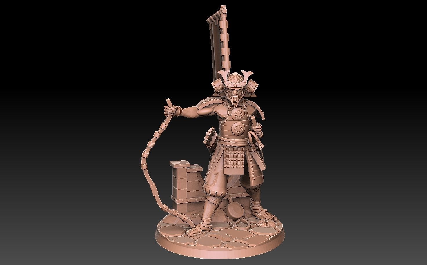 Ashigaru Archer Regiment 3D print model_3