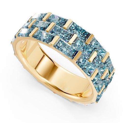Baguette Ring Free 3D print model