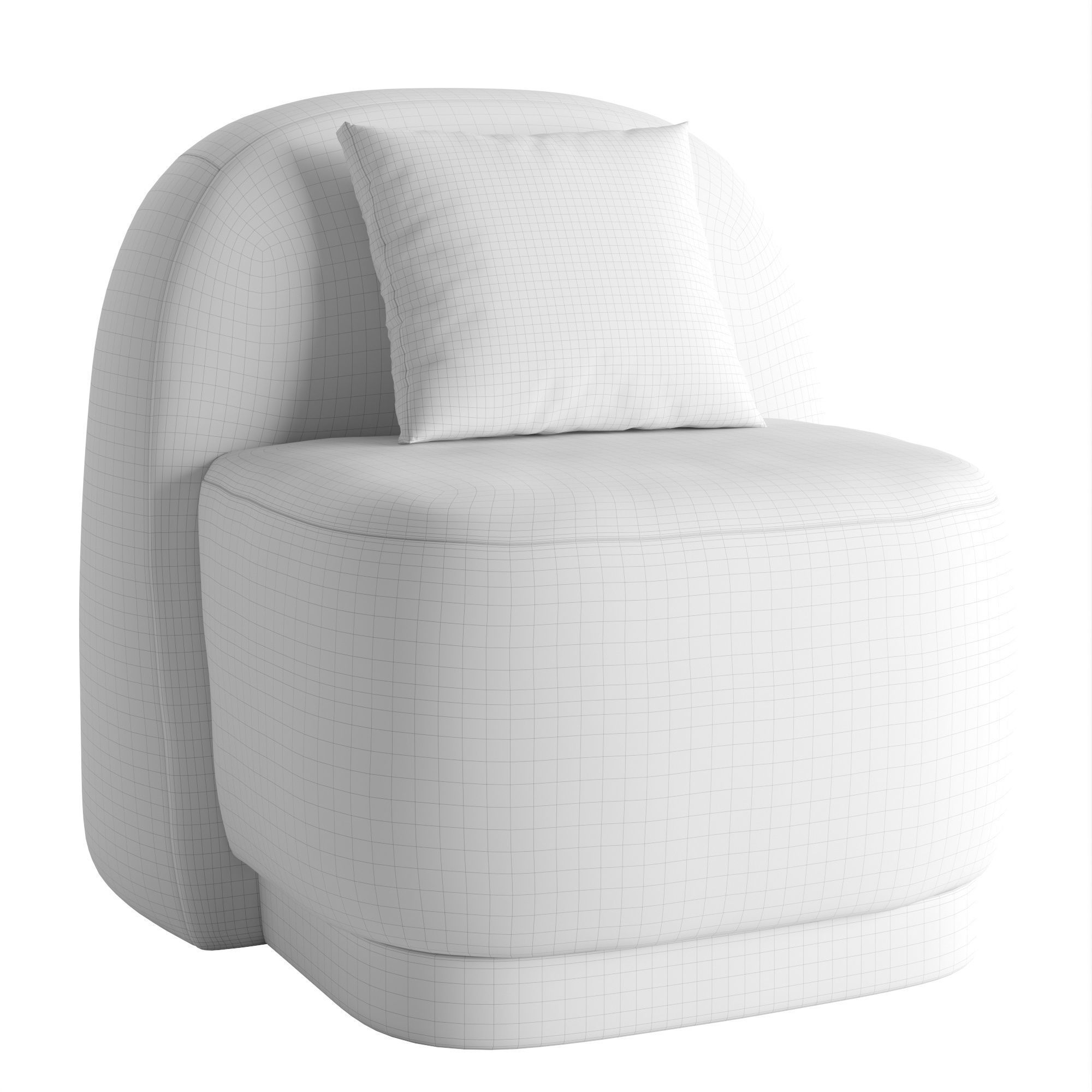 Chair Arp 3D model_2