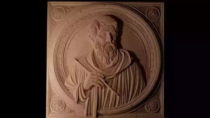 Tyrion Lannister CNC 3d Print High Relief Sand Casting