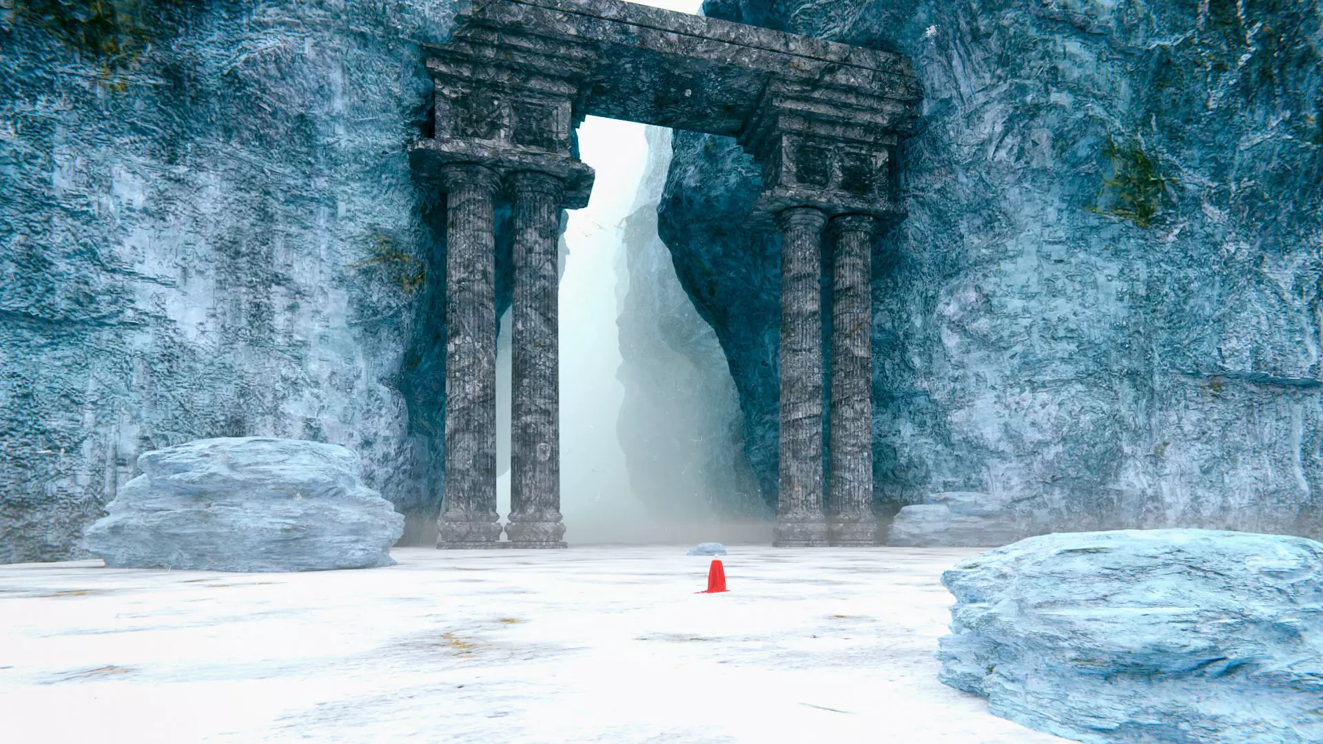 the portal to the sub-zero domain Free 3D model