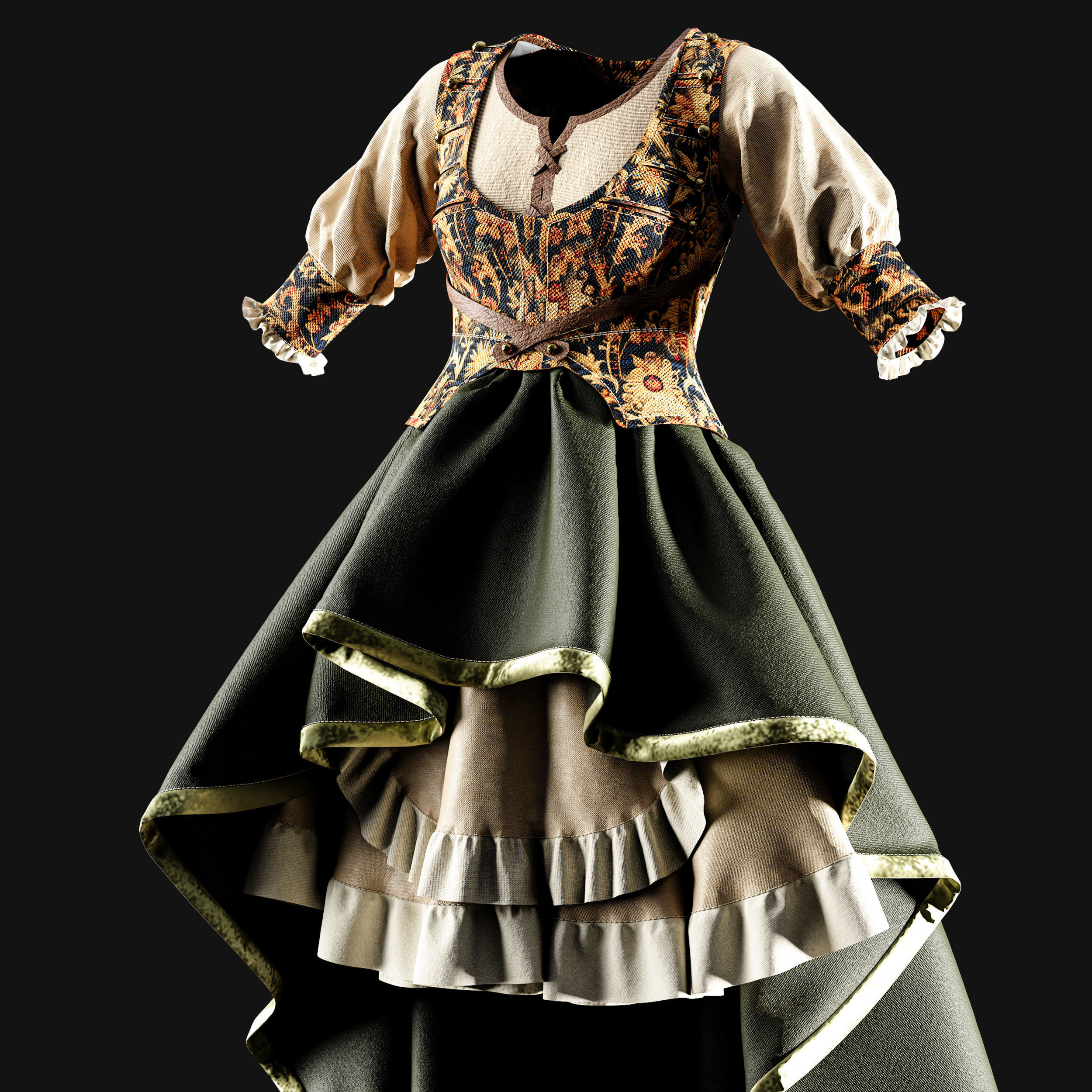 60 Ancient Fabric Material-Sbsar Vol-18 Texture_62