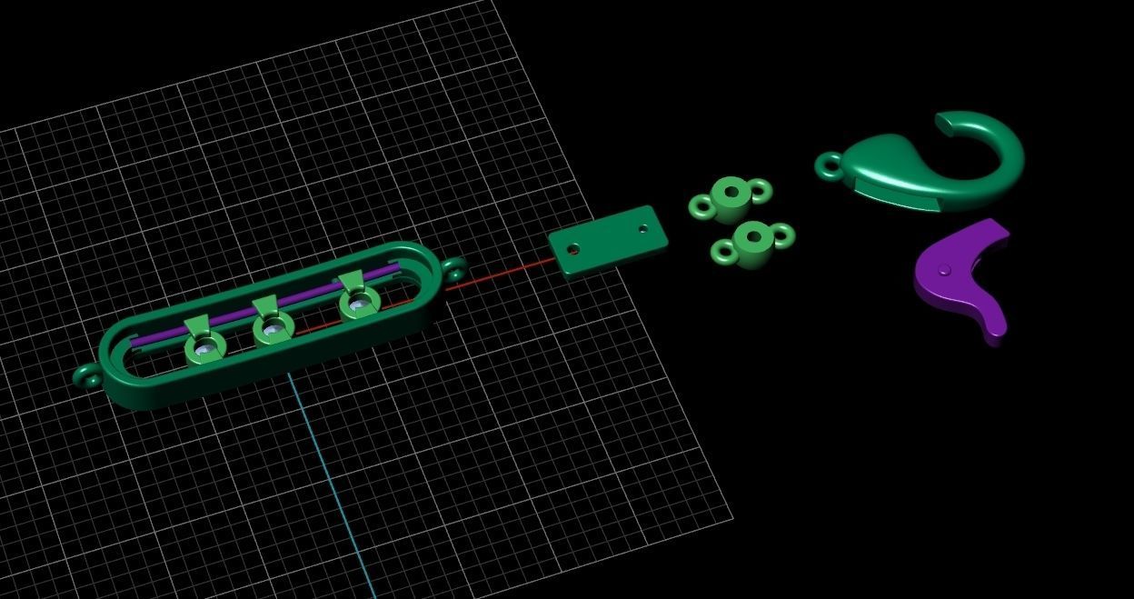 Bracelet Messika Move 3D print model_5