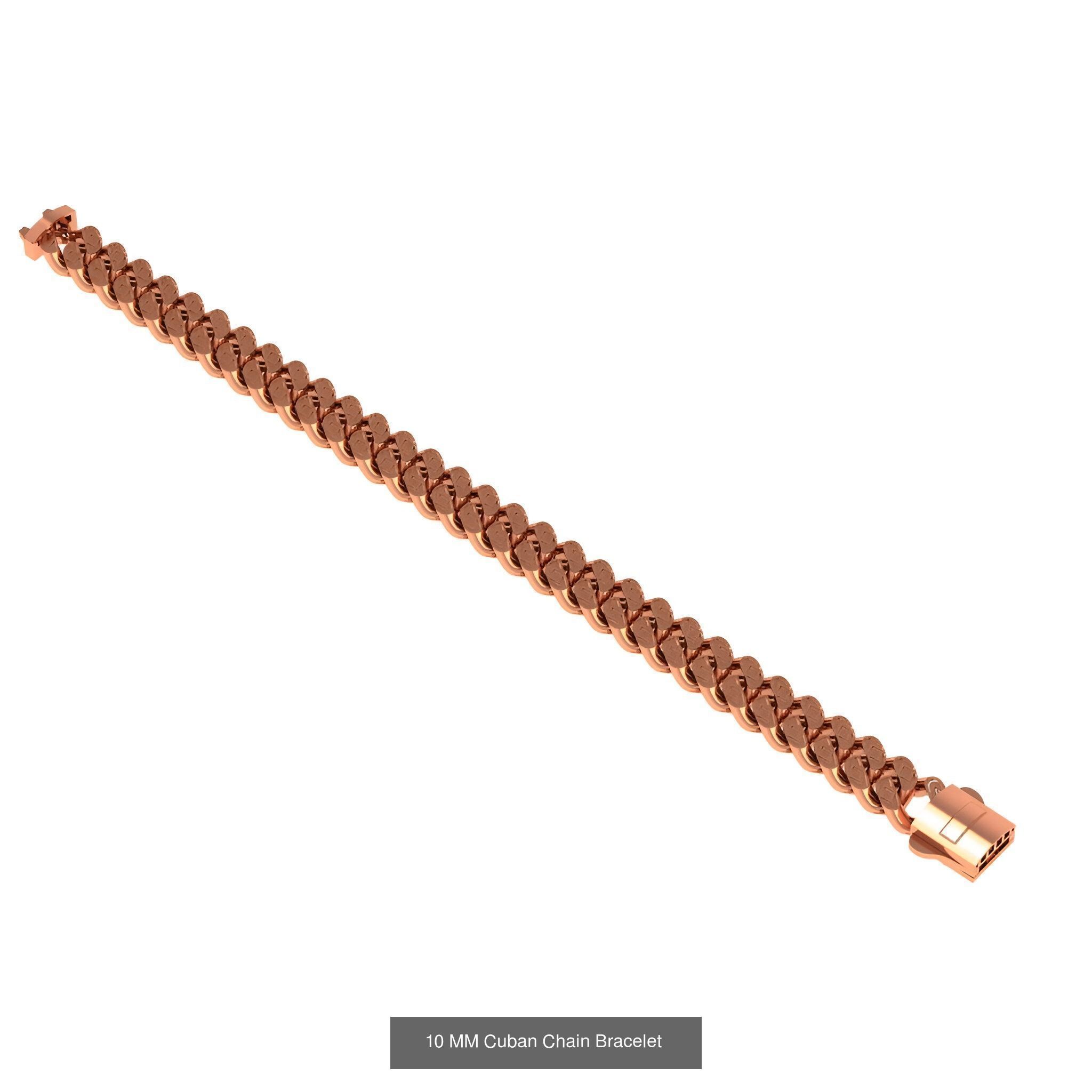 121 Cuban Chain Bracelet Necklace Collection _29