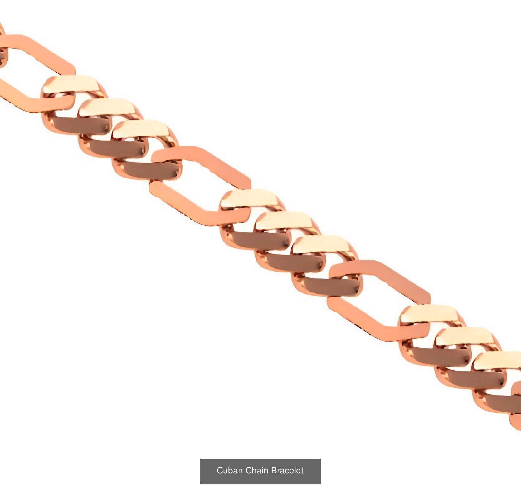 121 Cuban Chain Bracelet Necklace Collection _94