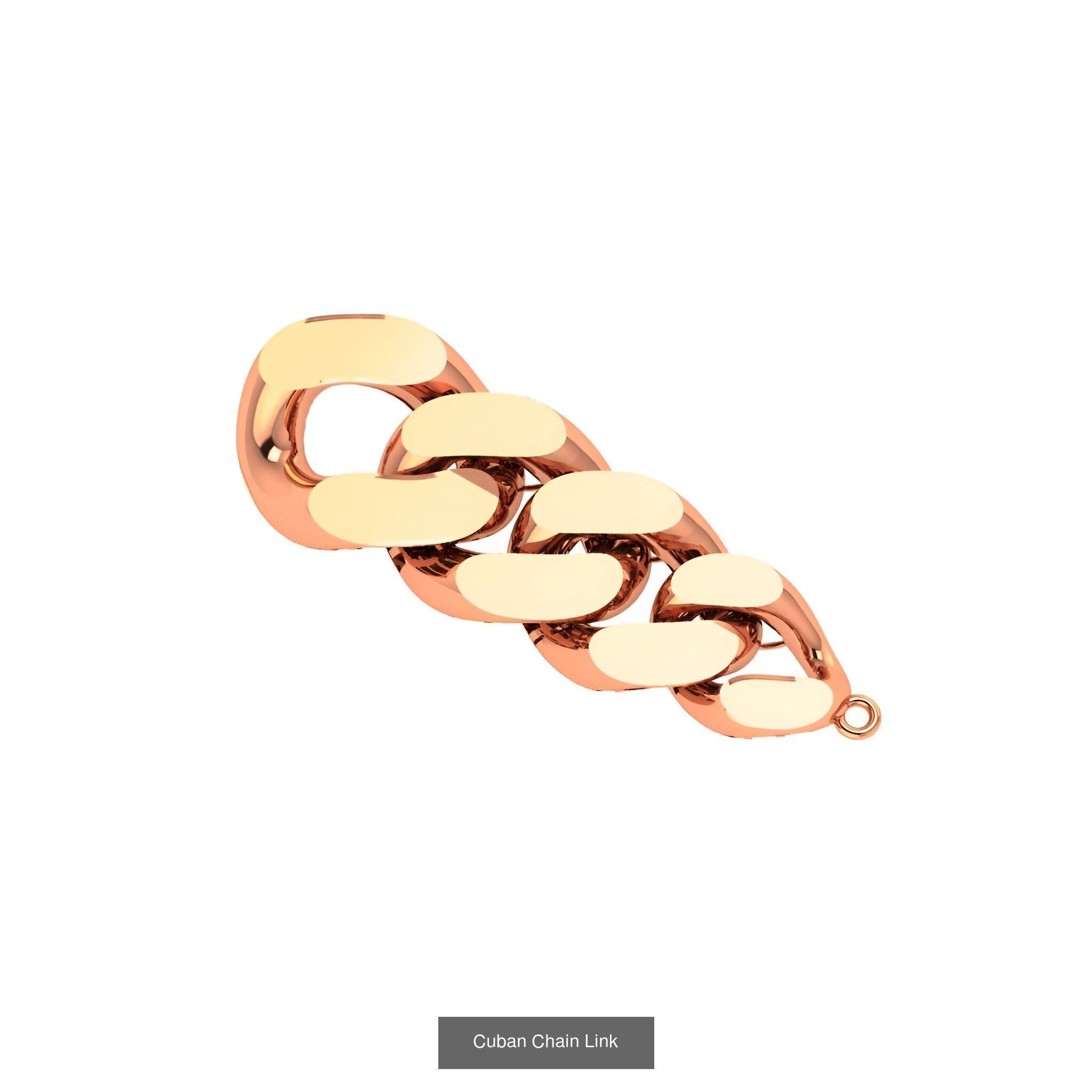 121 Cuban Chain Bracelet Necklace Collection _104