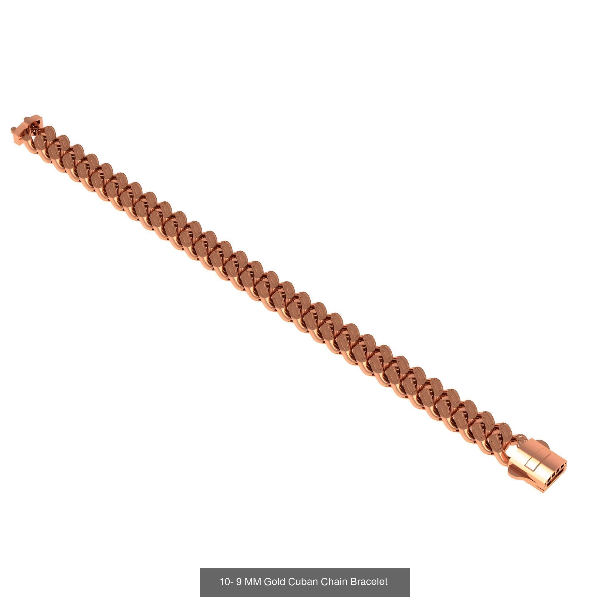 121 Cuban Chain Bracelet Necklace Collection _22