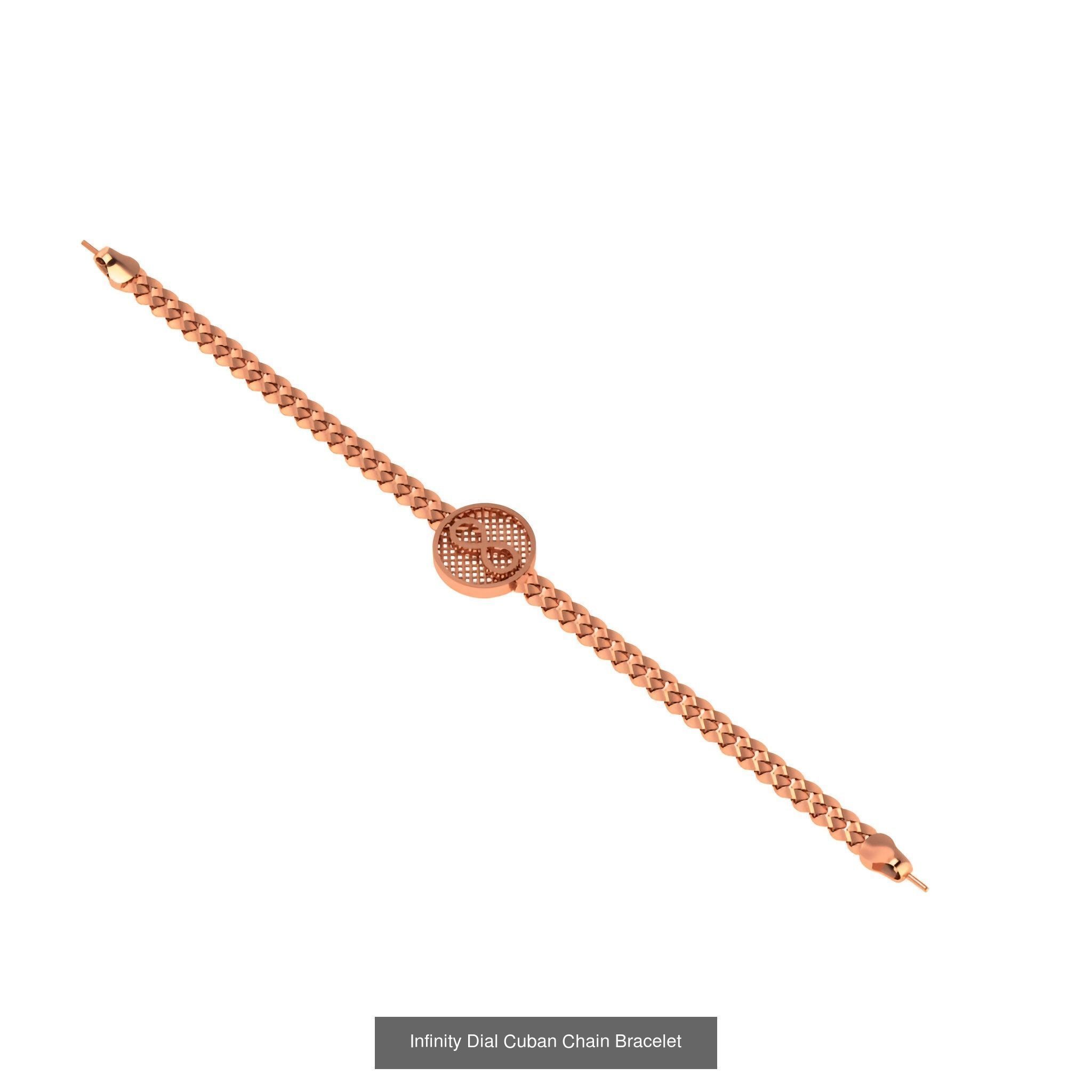 121 Cuban Chain Bracelet Necklace Collection _24