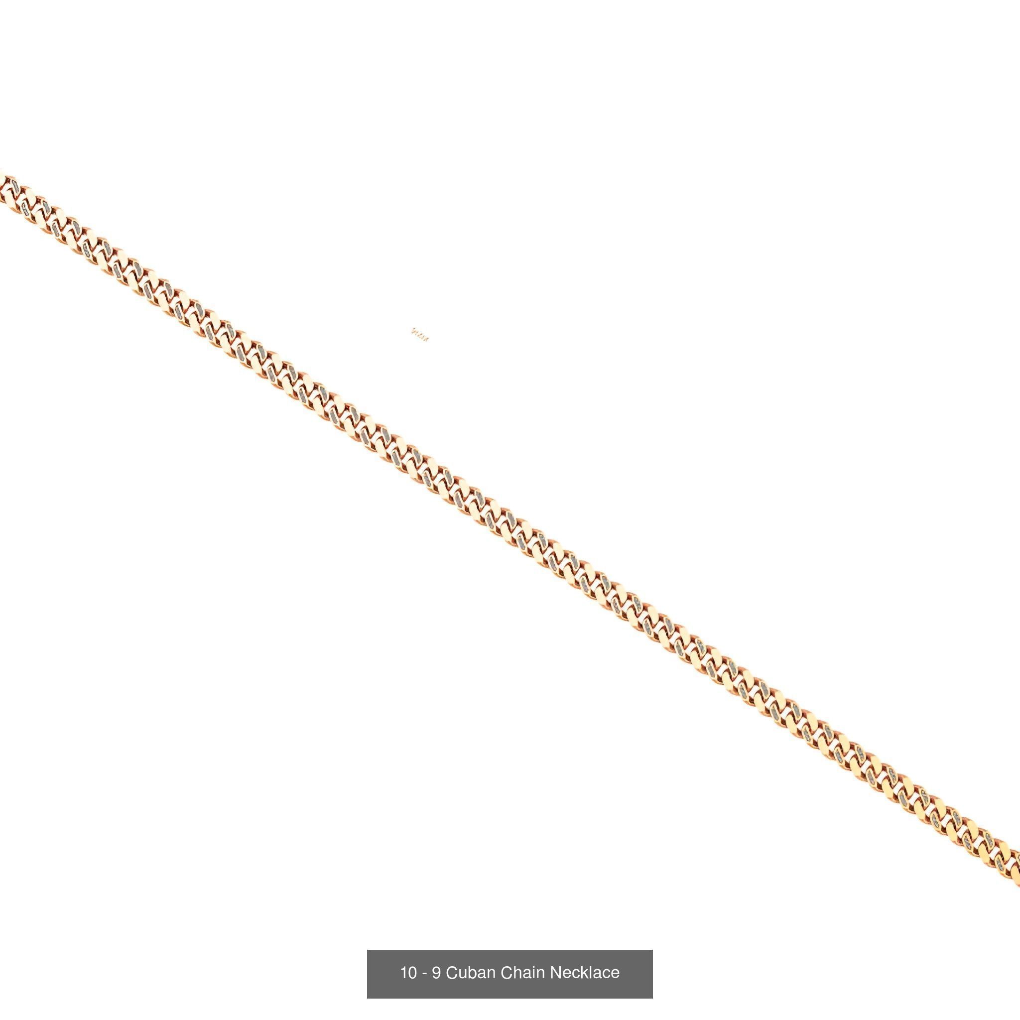 121 Cuban Chain Bracelet Necklace Collection _61