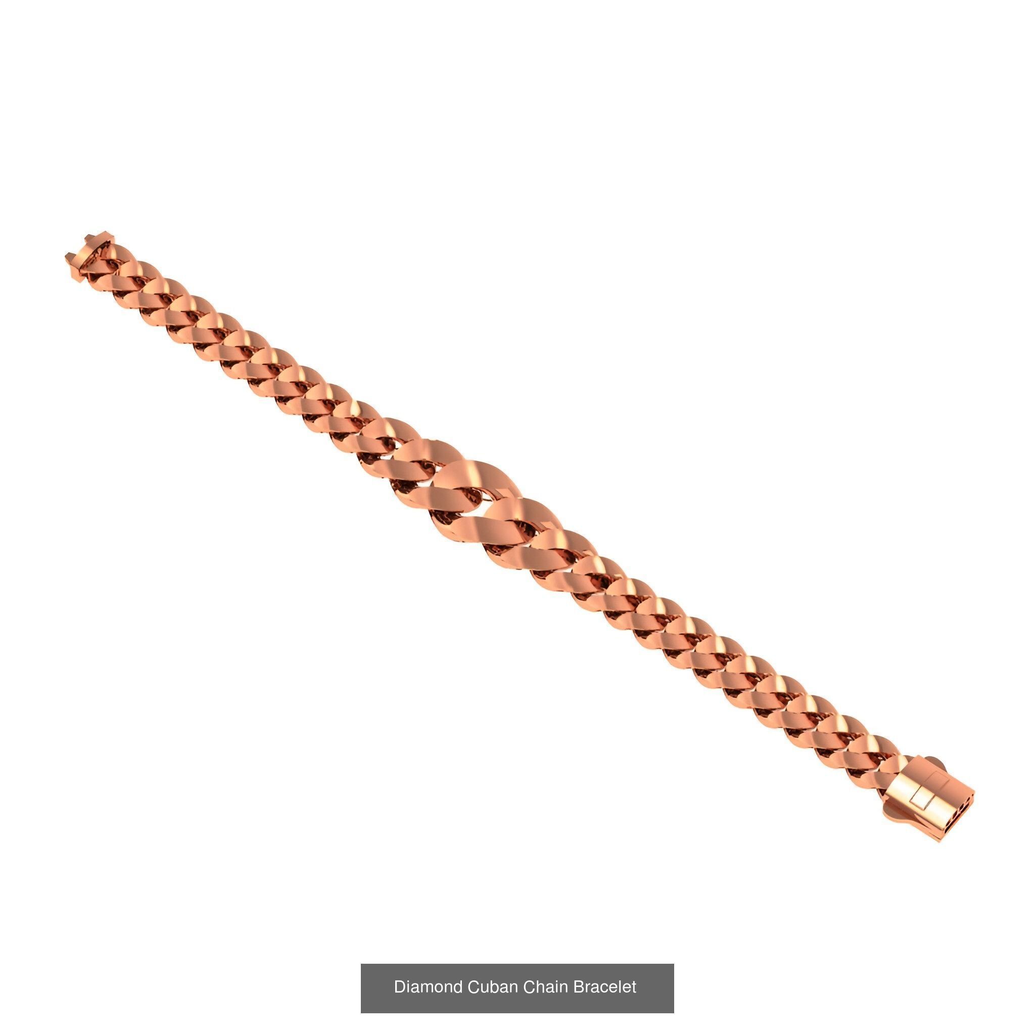 121 Cuban Chain Bracelet Necklace Collection _12