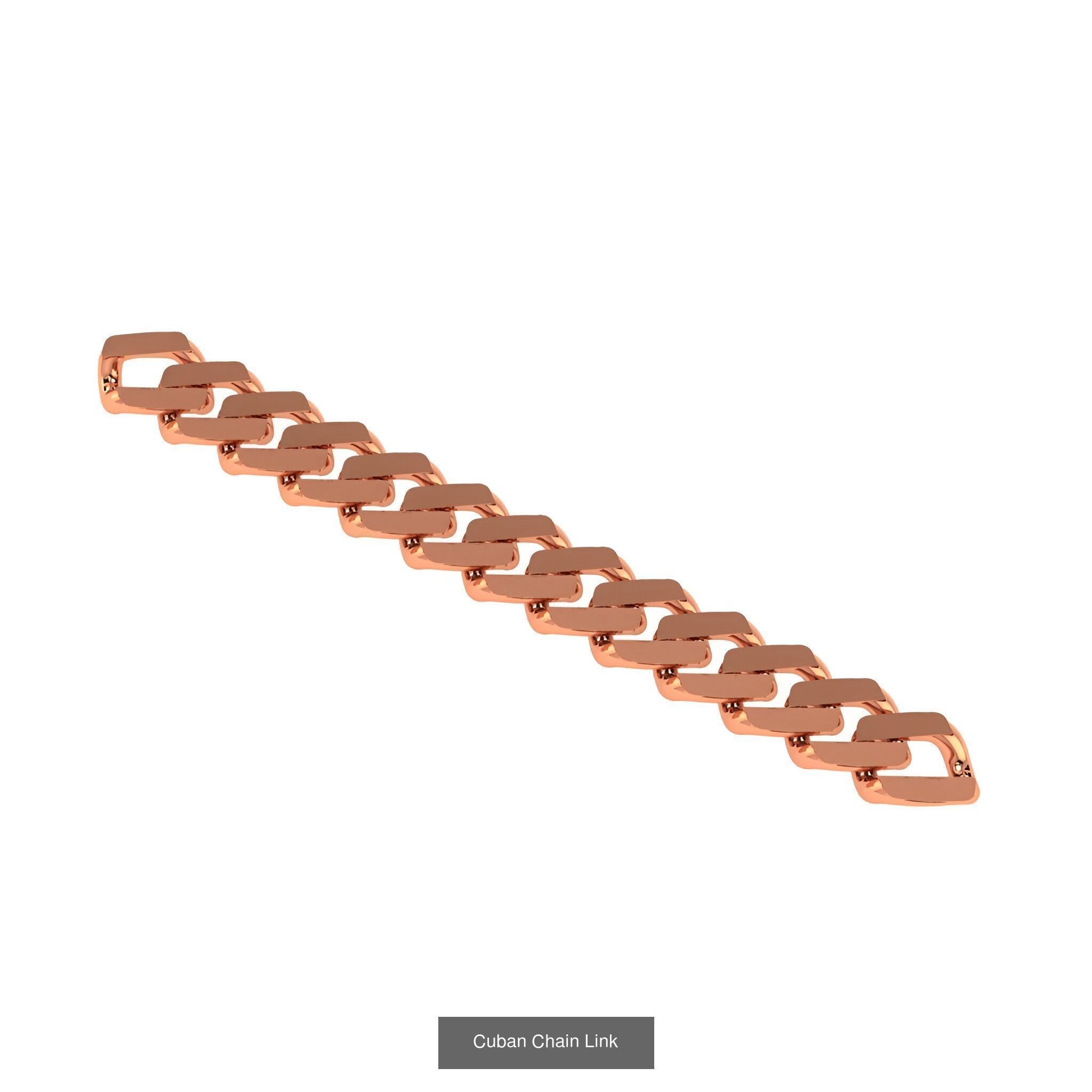 121 Cuban Chain Bracelet Necklace Collection _99