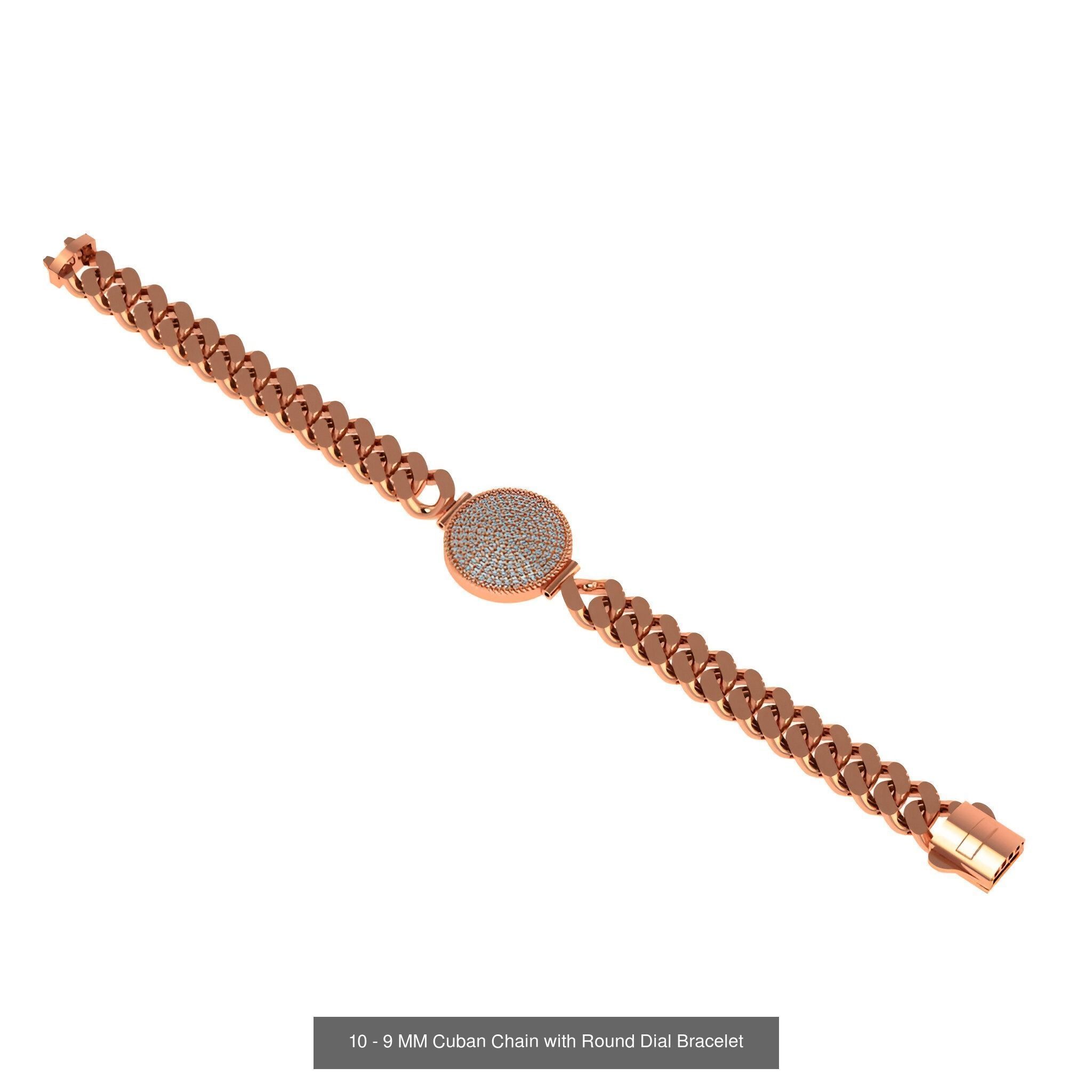 121 Cuban Chain Bracelet Necklace Collection _20