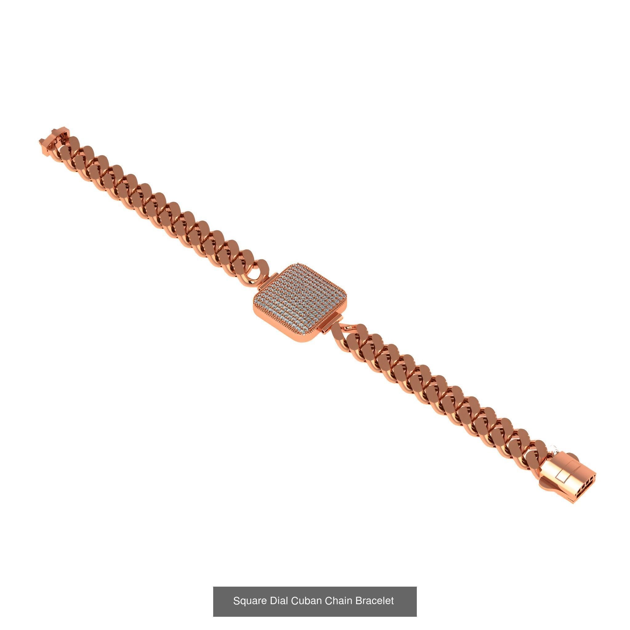 121 Cuban Chain Bracelet Necklace Collection _31