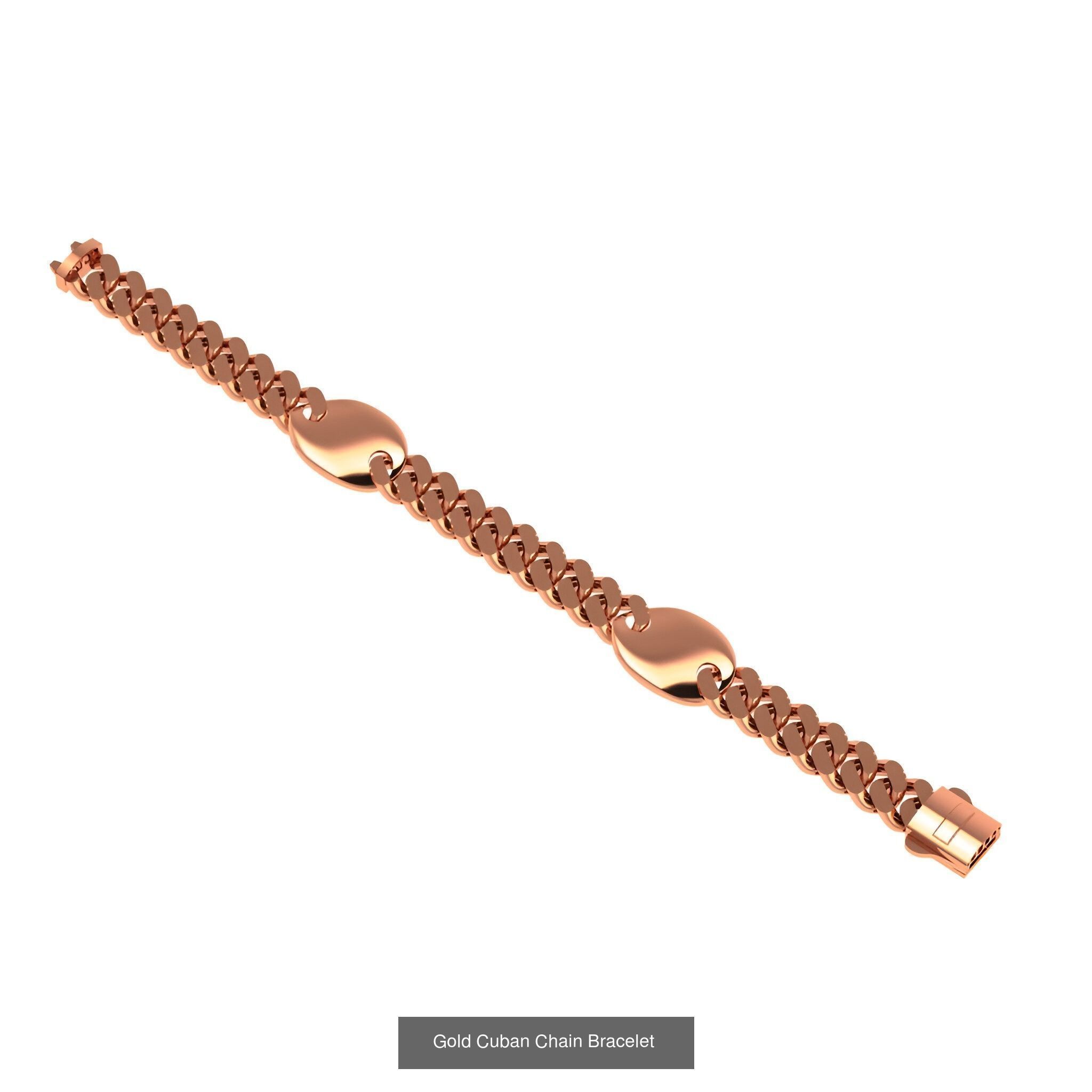 121 Cuban Chain Bracelet Necklace Collection _19