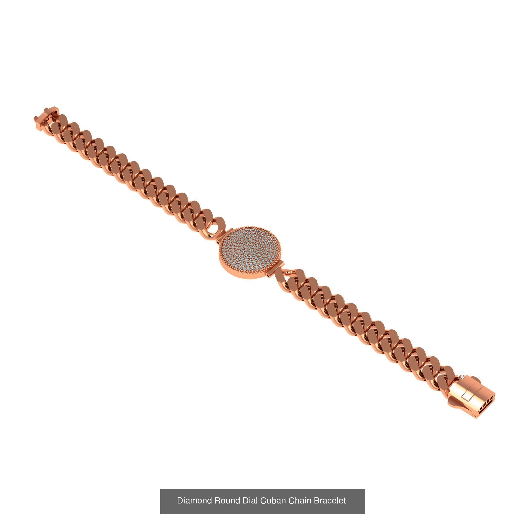 121 Cuban Chain Bracelet Necklace Collection _32