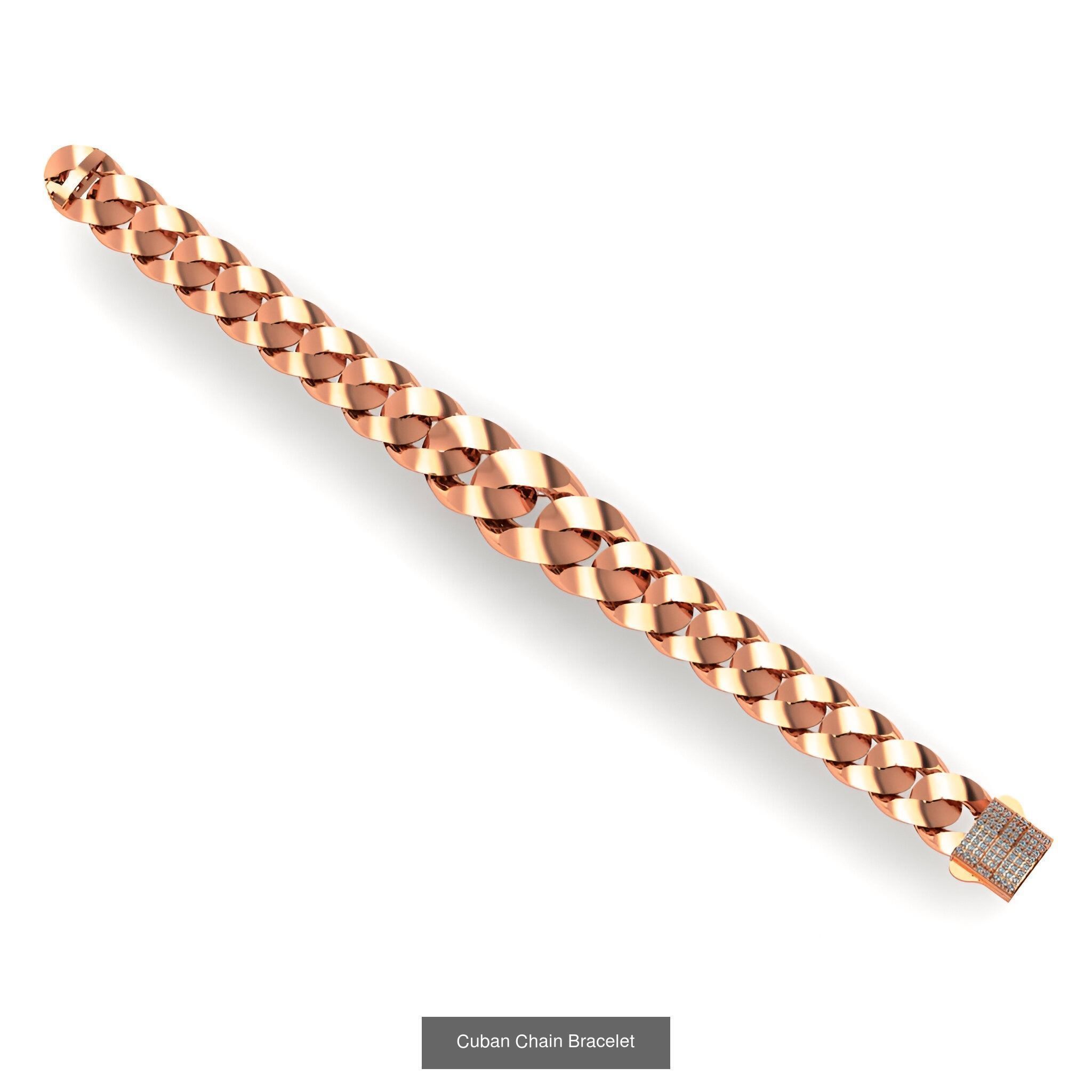 121 Cuban Chain Bracelet Necklace Collection _121