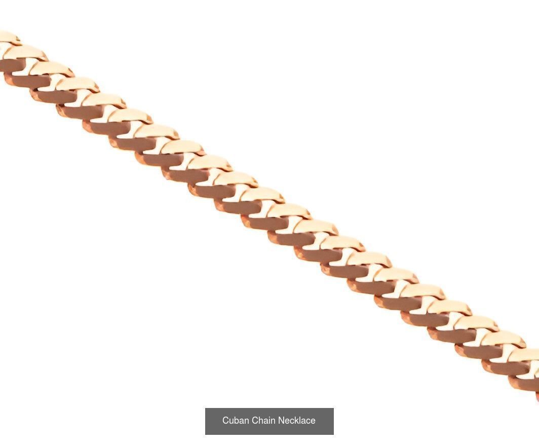 121 Cuban Chain Bracelet Necklace Collection _93