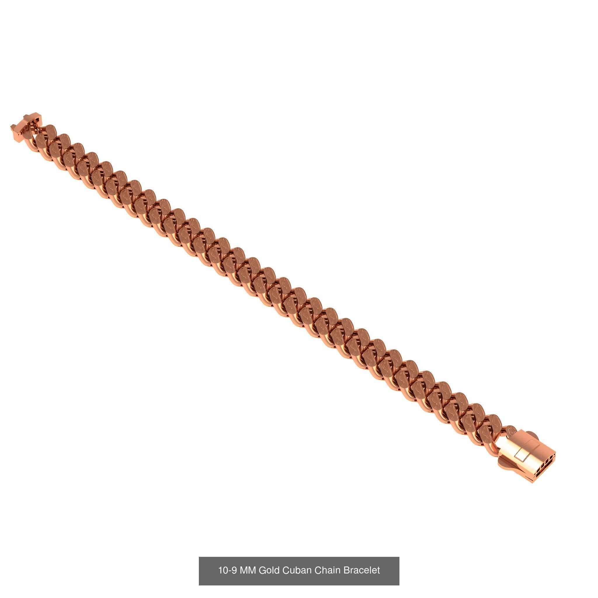 121 Cuban Chain Bracelet Necklace Collection _21