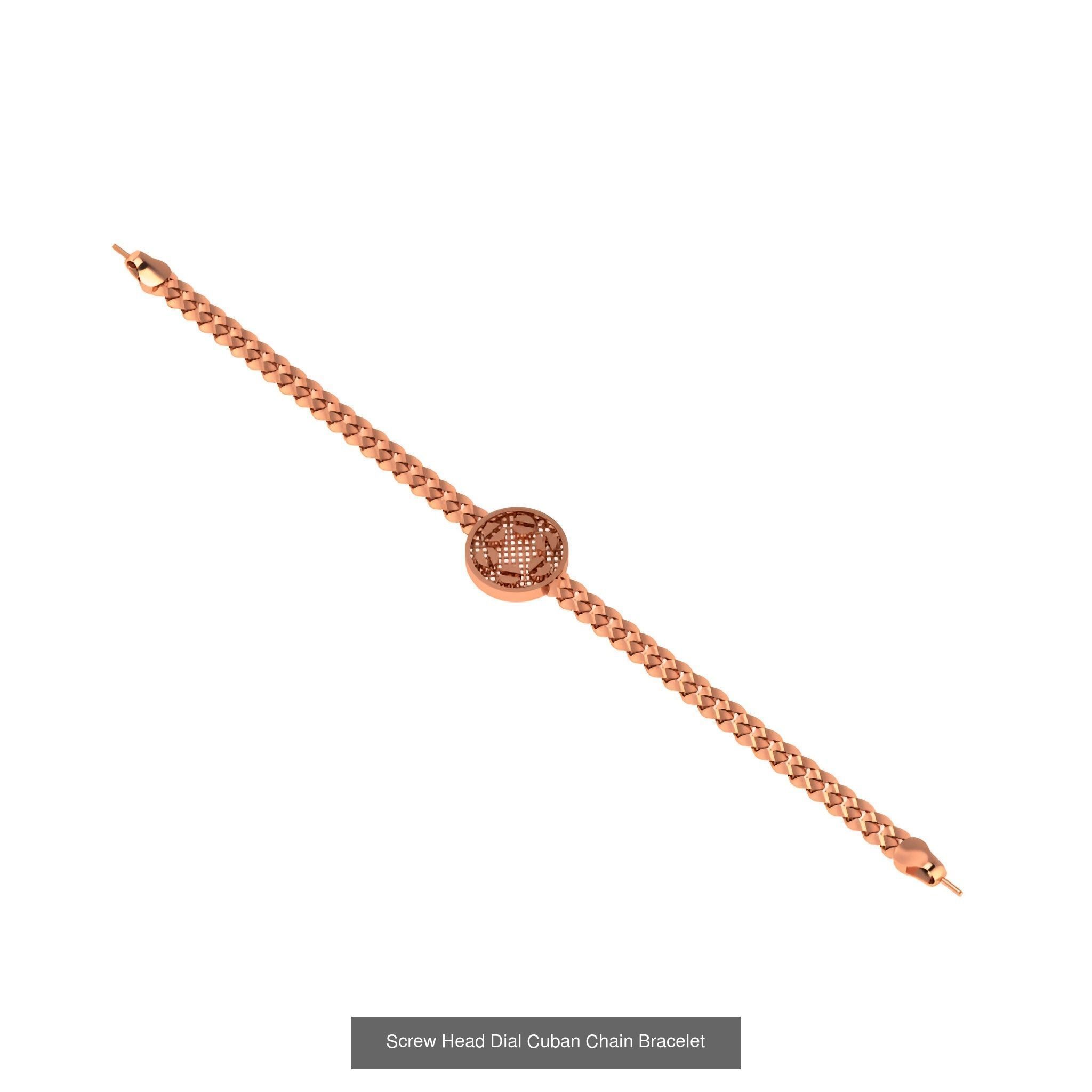 121 Cuban Chain Bracelet Necklace Collection _23