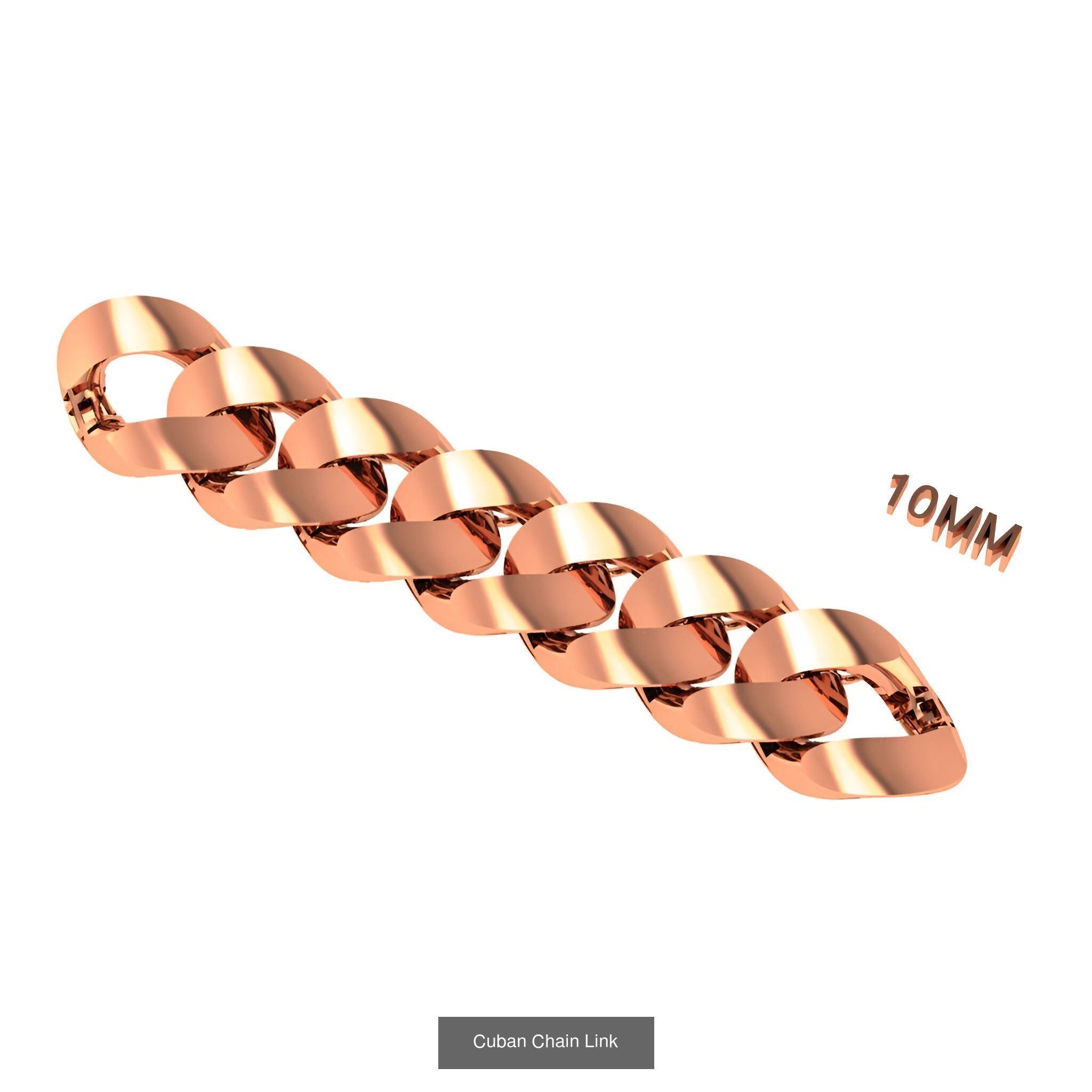 121 Cuban Chain Bracelet Necklace Collection _111