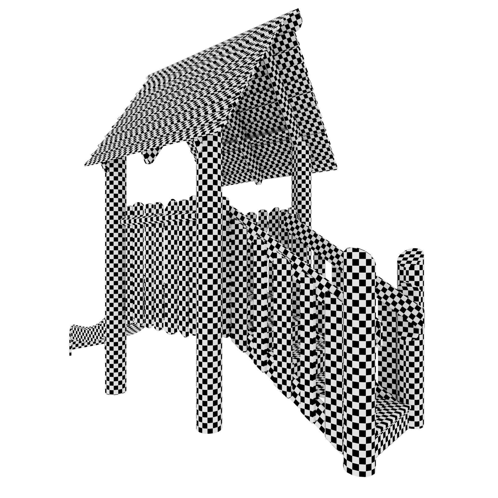 House with slide DK-18864 3D model_14