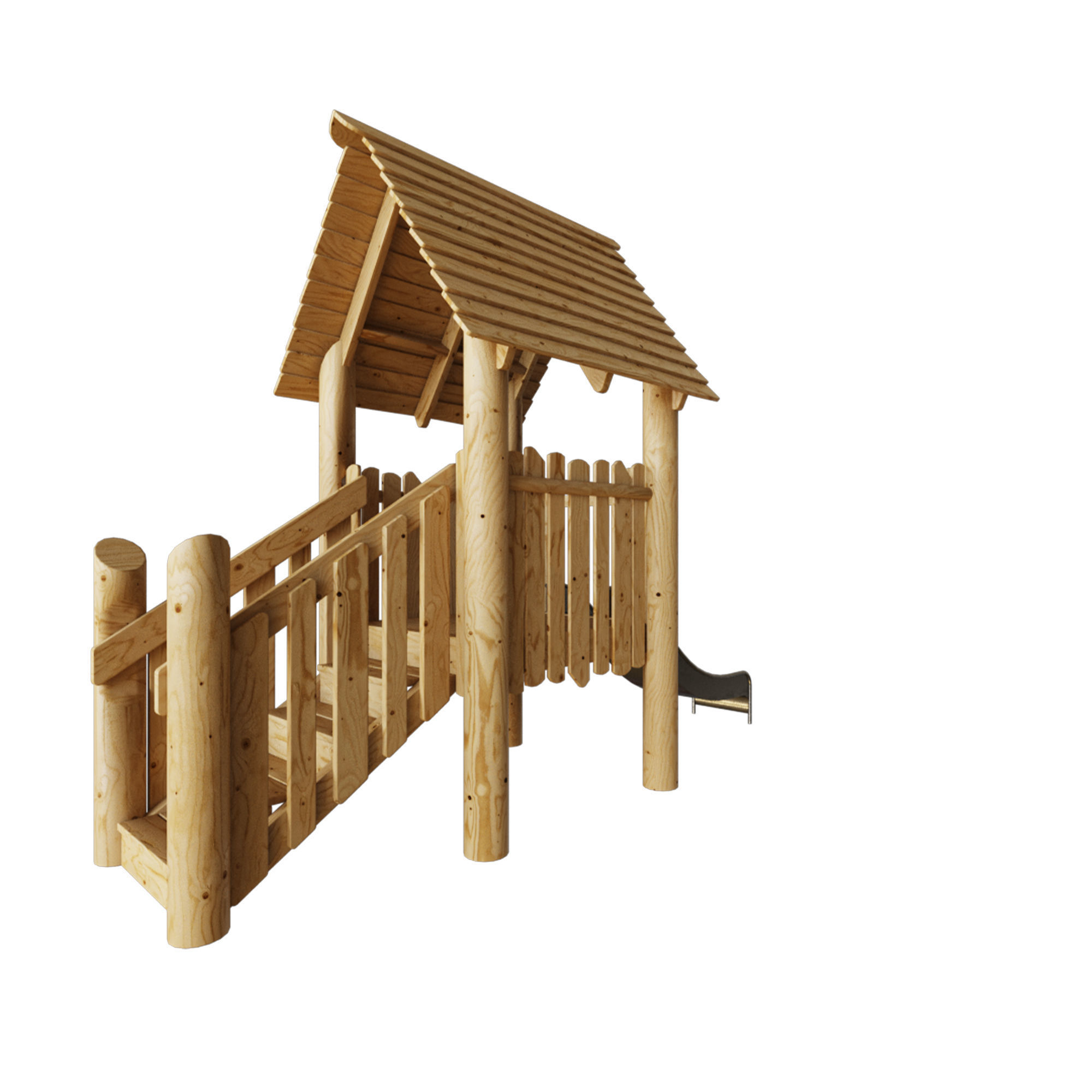 House with slide DK-18864 3D model_8