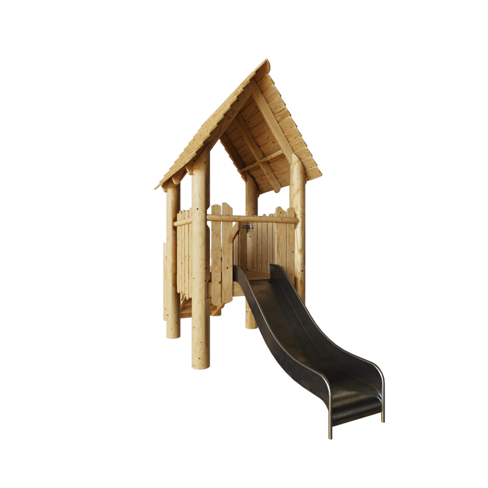 House with slide DK-18864 3D model_6