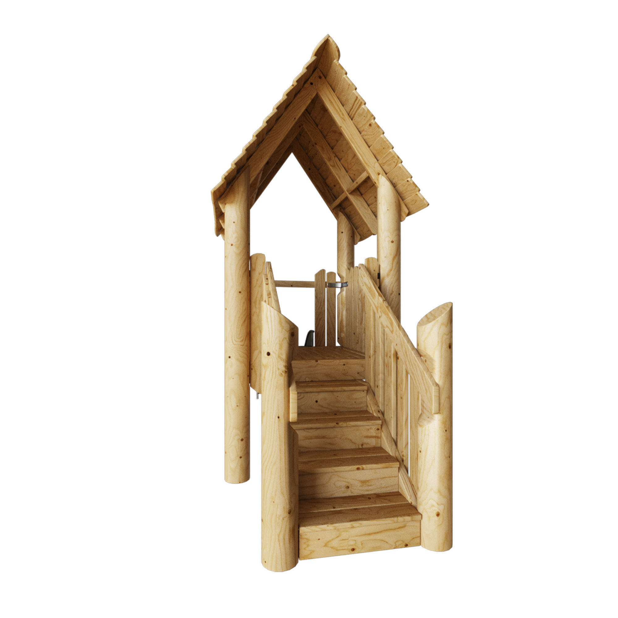 House with slide DK-18864 3D model_9