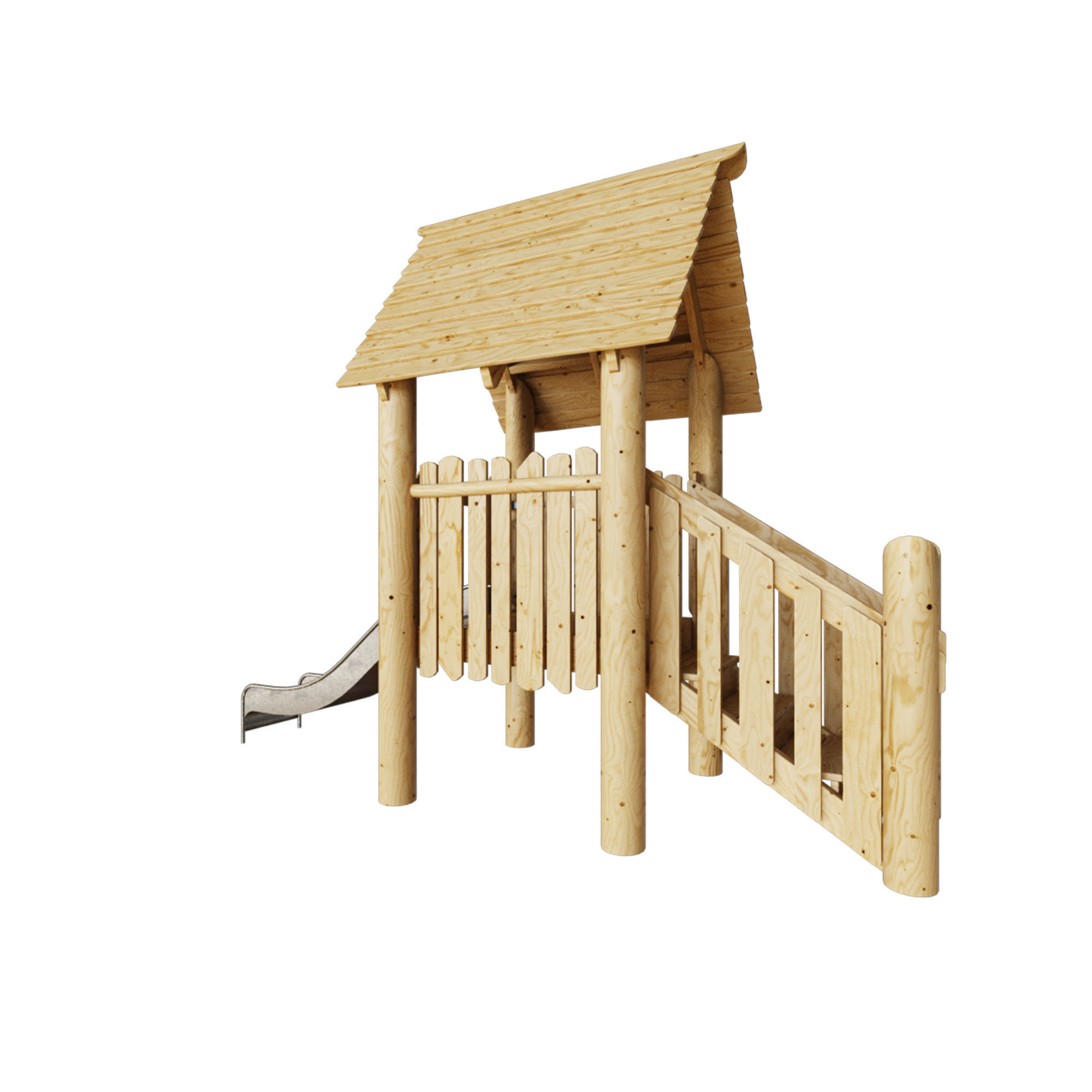 House with slide DK-18864 3D model_10