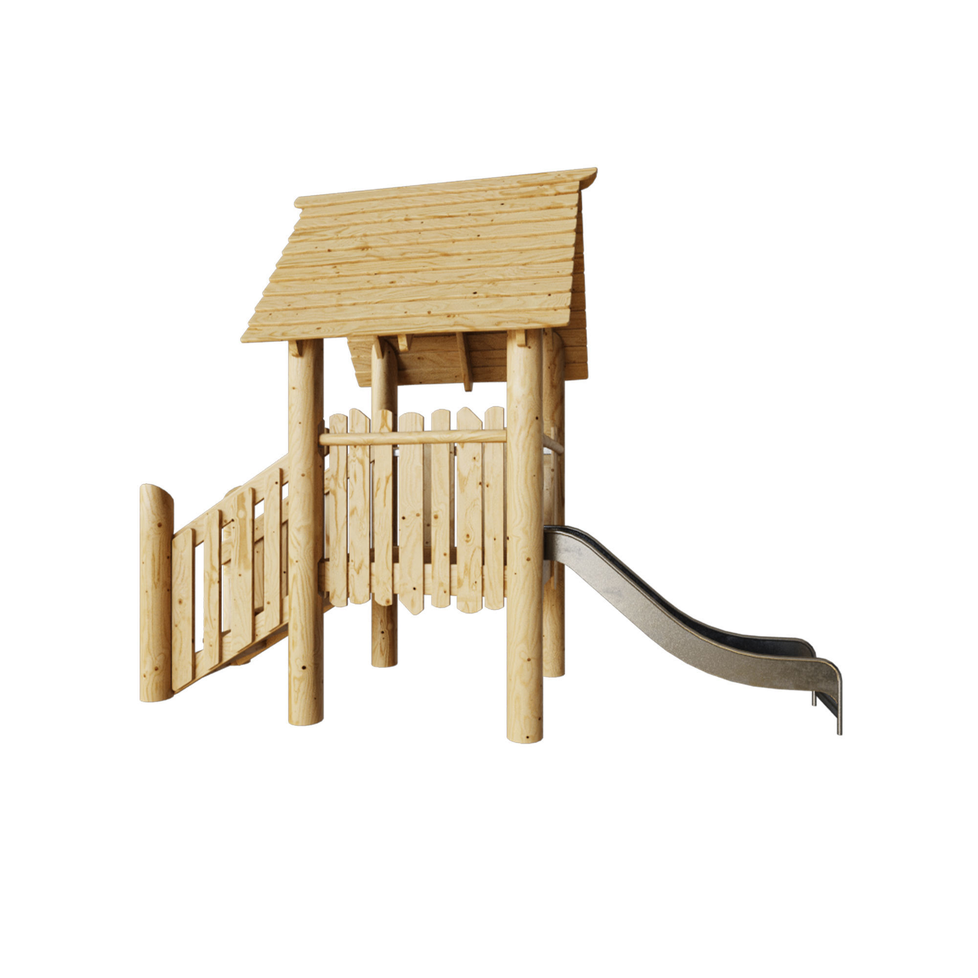 House with slide DK-18864 3D model_7