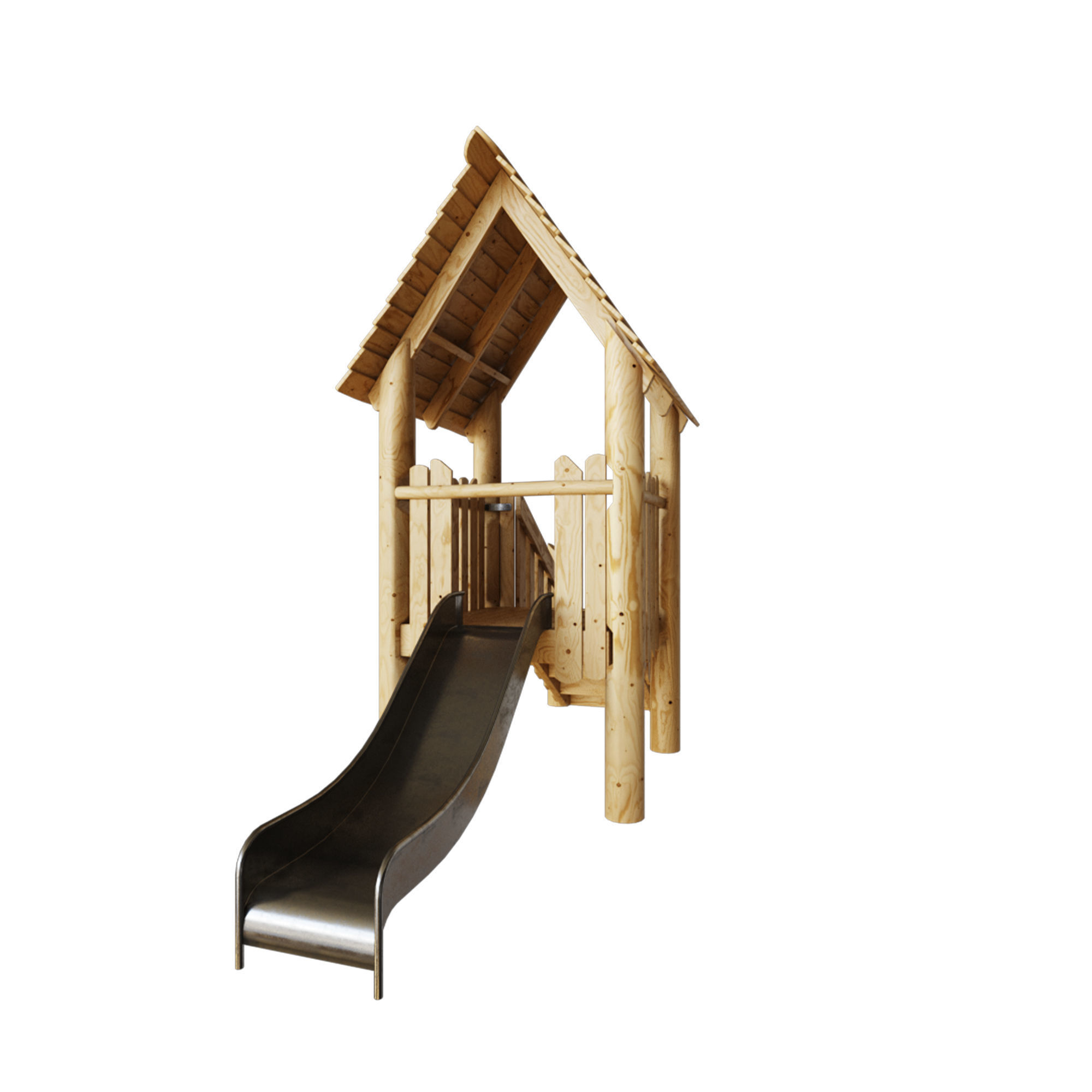 House with slide DK-18864 3D model_5