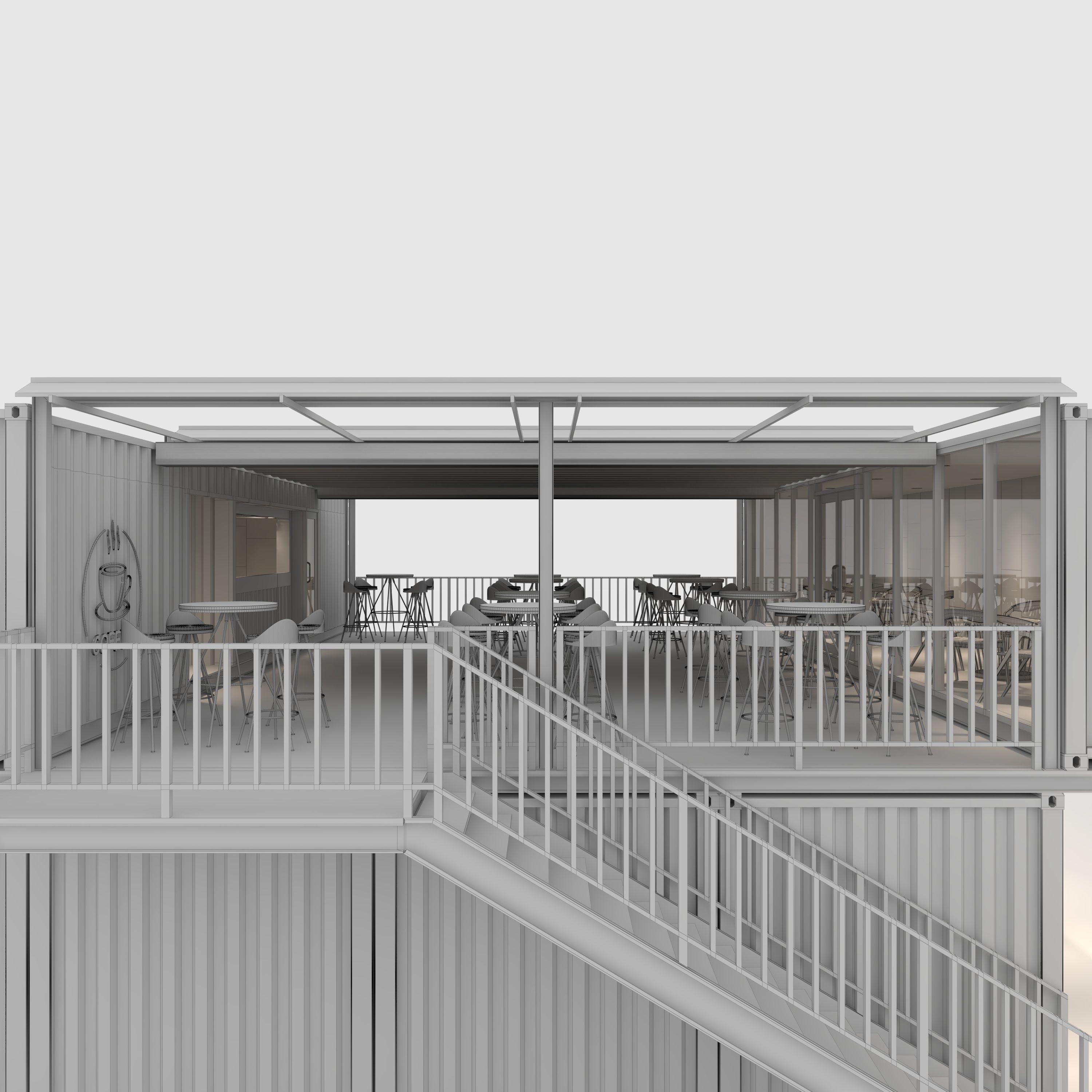 Container Cafe 14 3D model_29