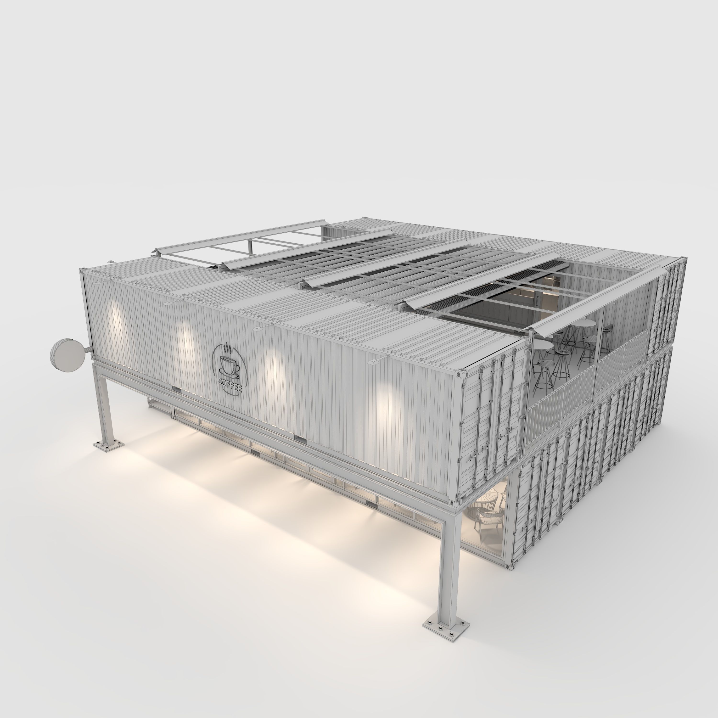 Container Cafe 14 3D model_13