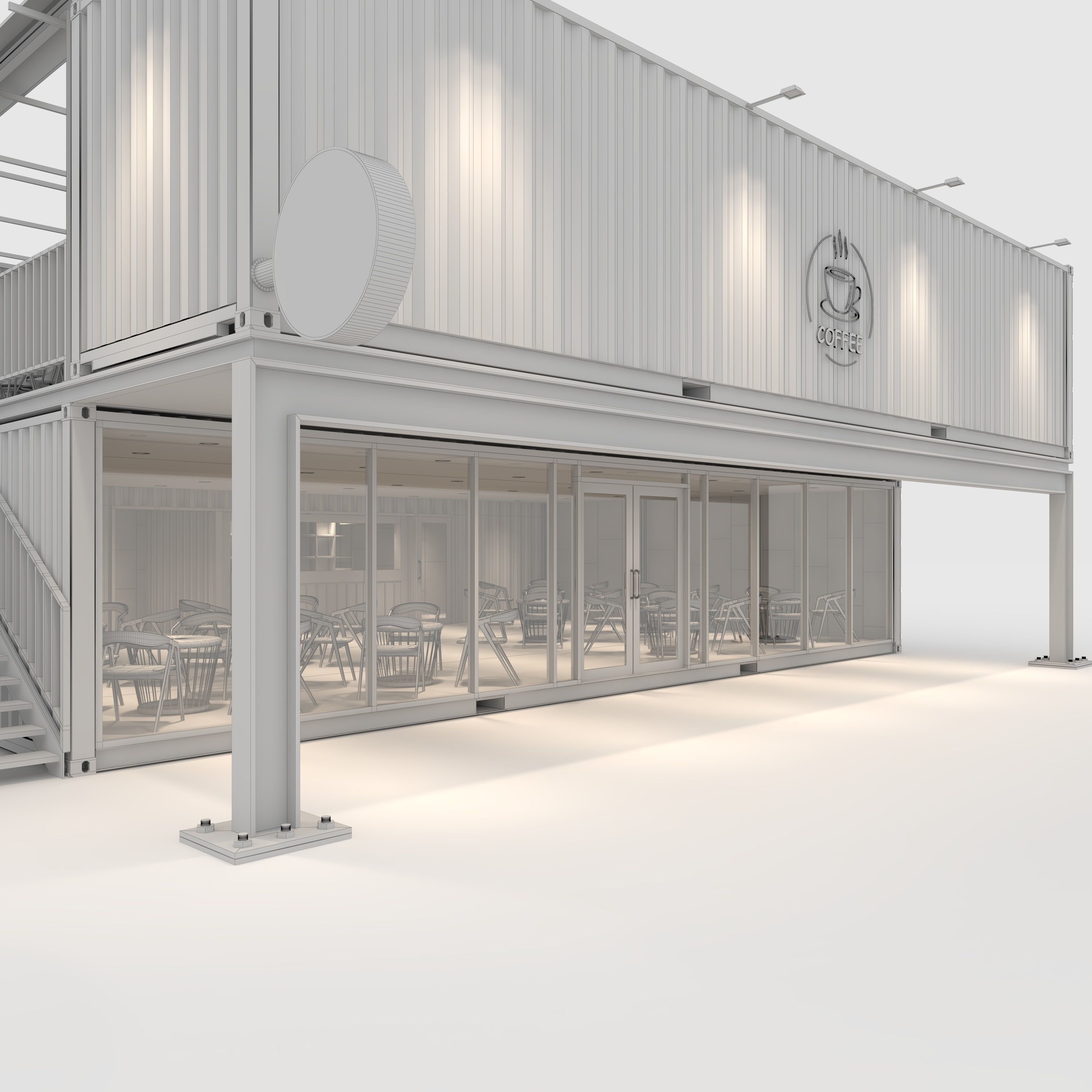 Container Cafe 14 3D model_19