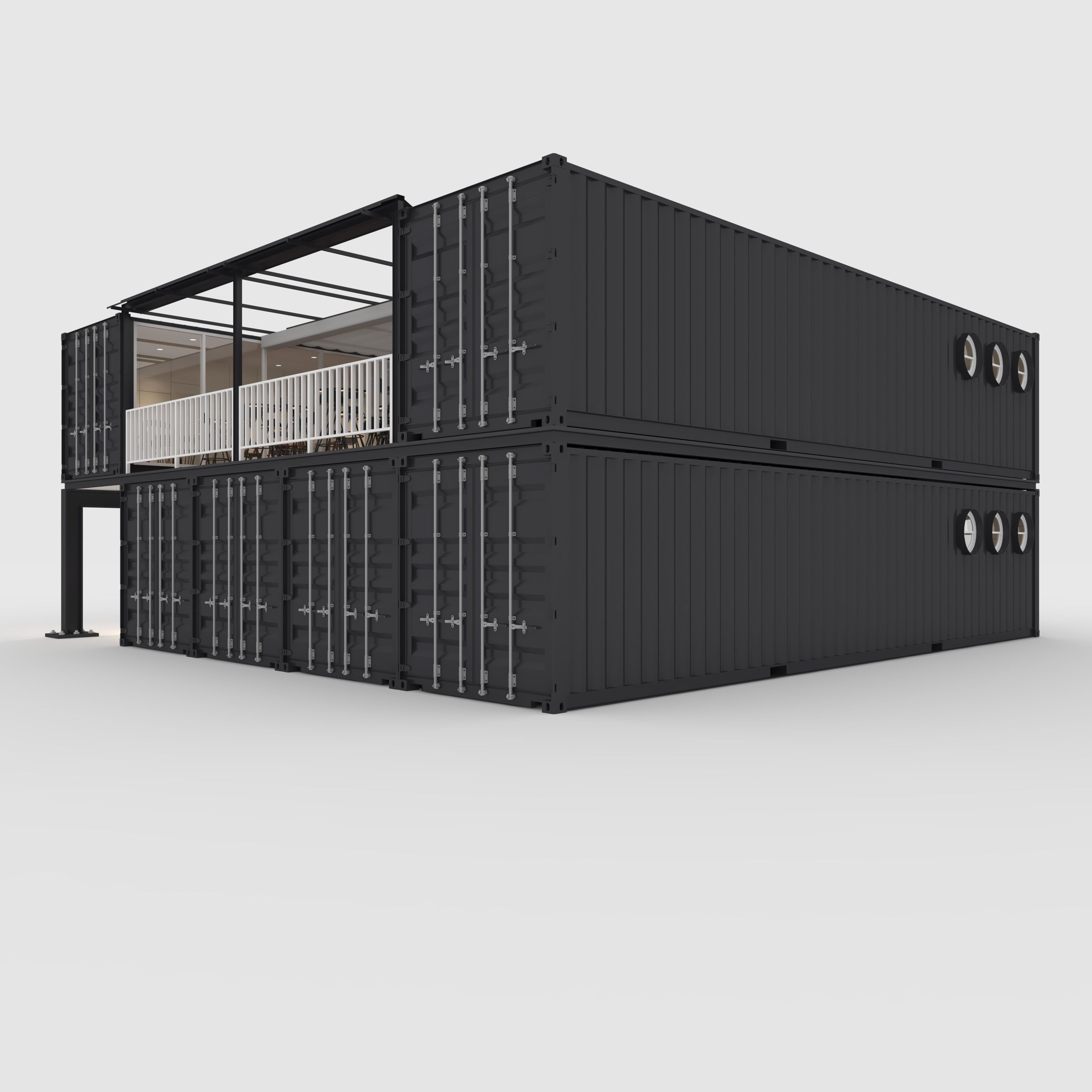 Container Cafe 14 3D model_6