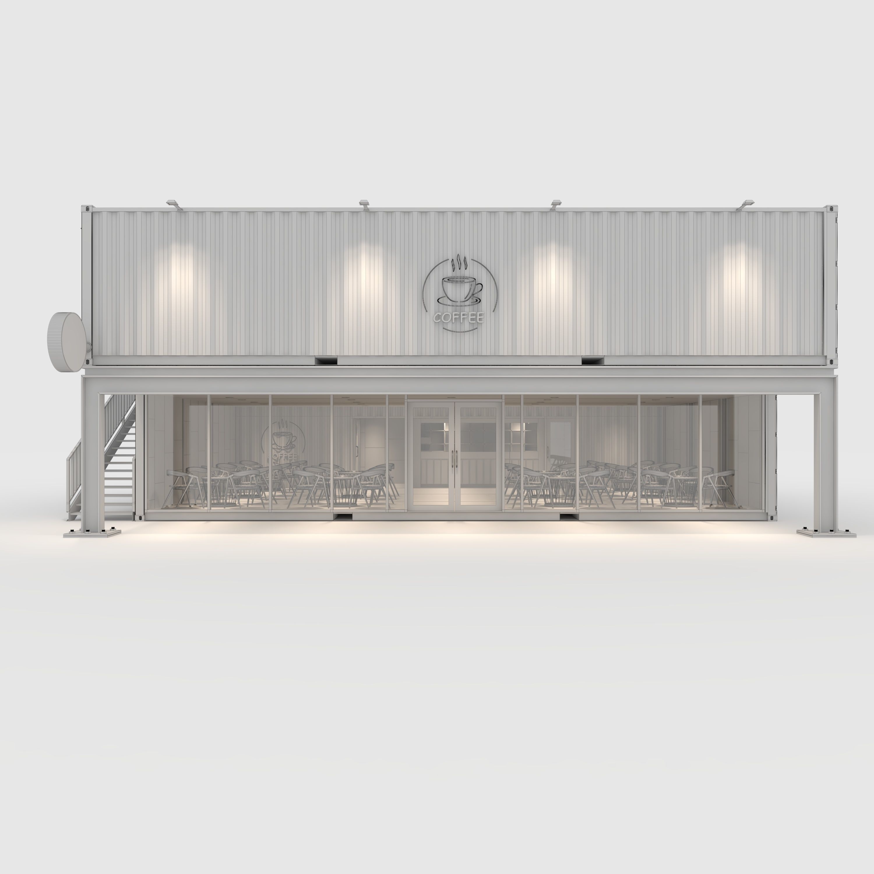 Container Cafe 14 3D model_3