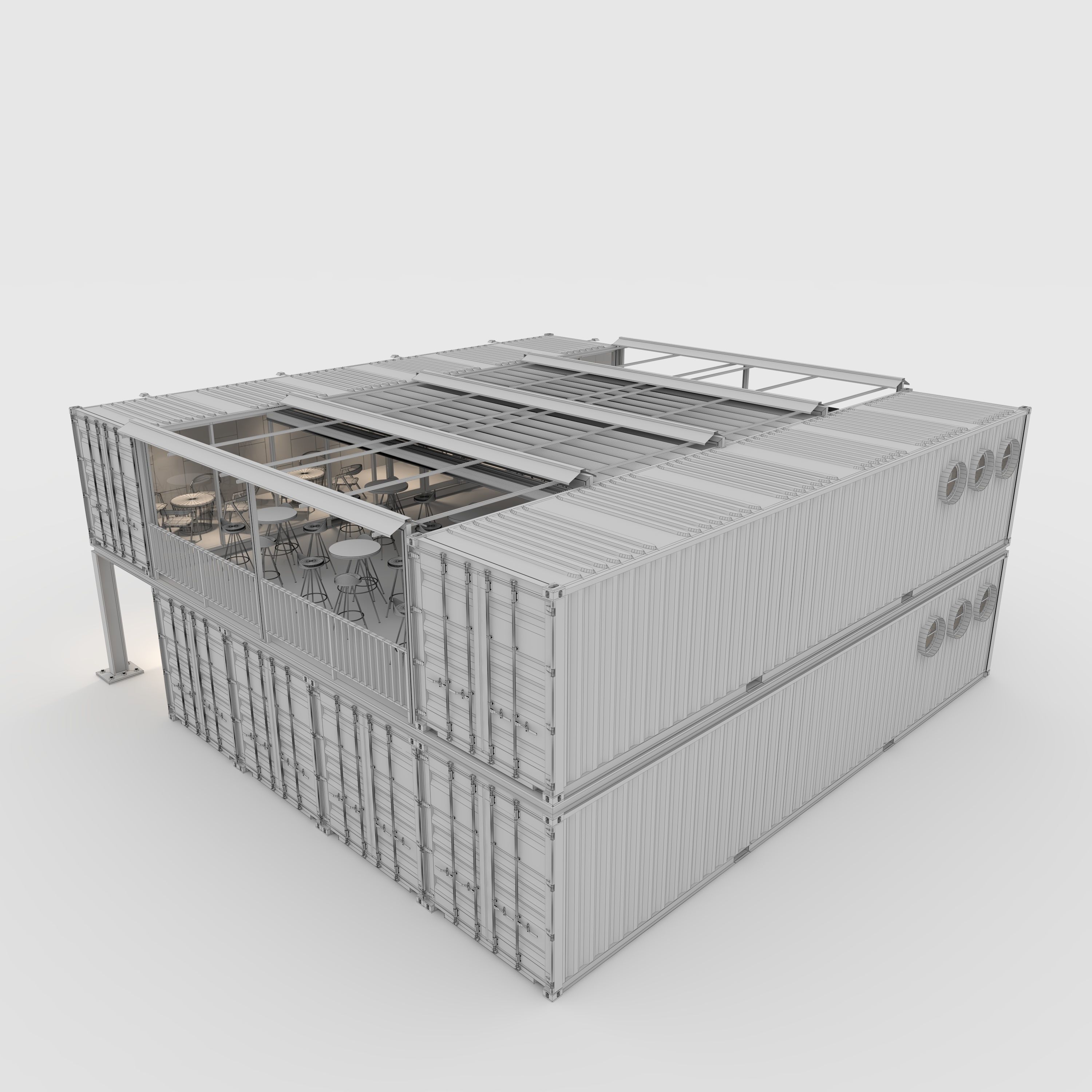 Container Cafe 14 3D model_15