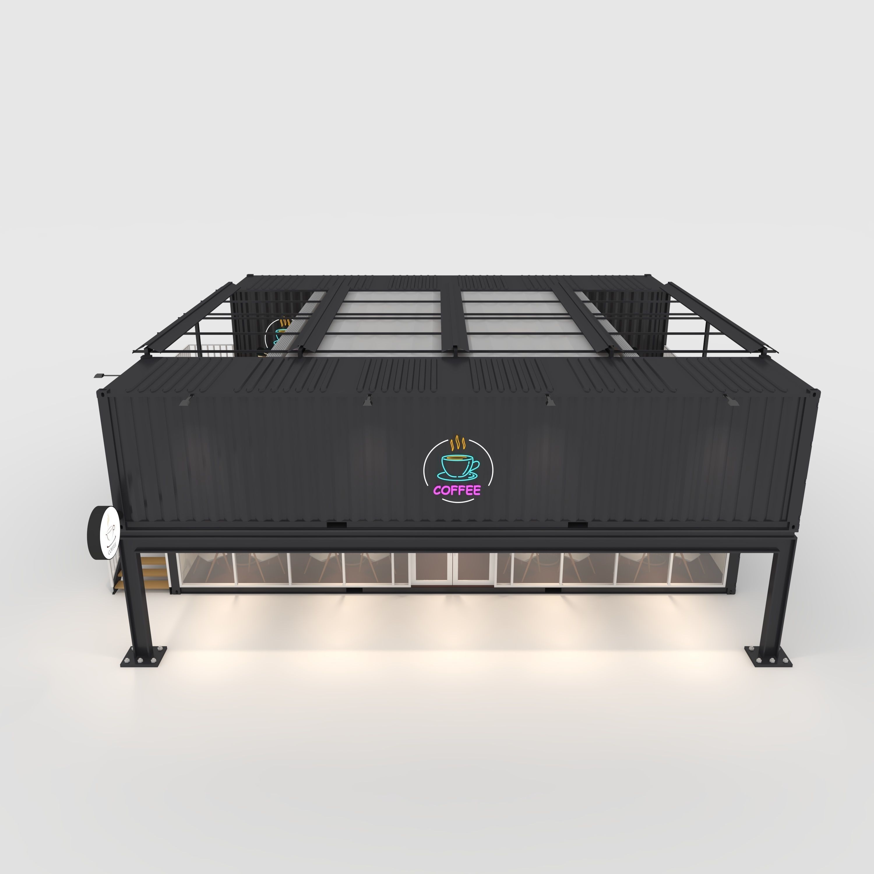 Container Cafe 14 3D model_10