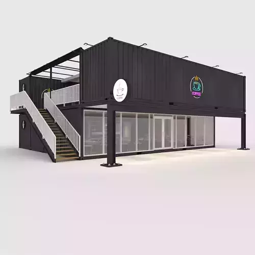 Container Cafe 14 3D model