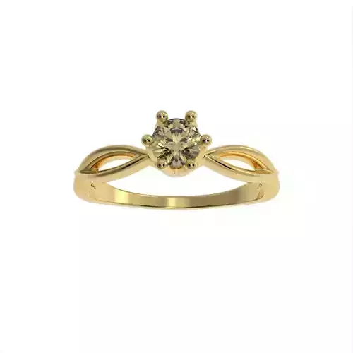 Engagement crown ring
