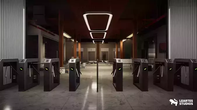 Office Corridor Environment