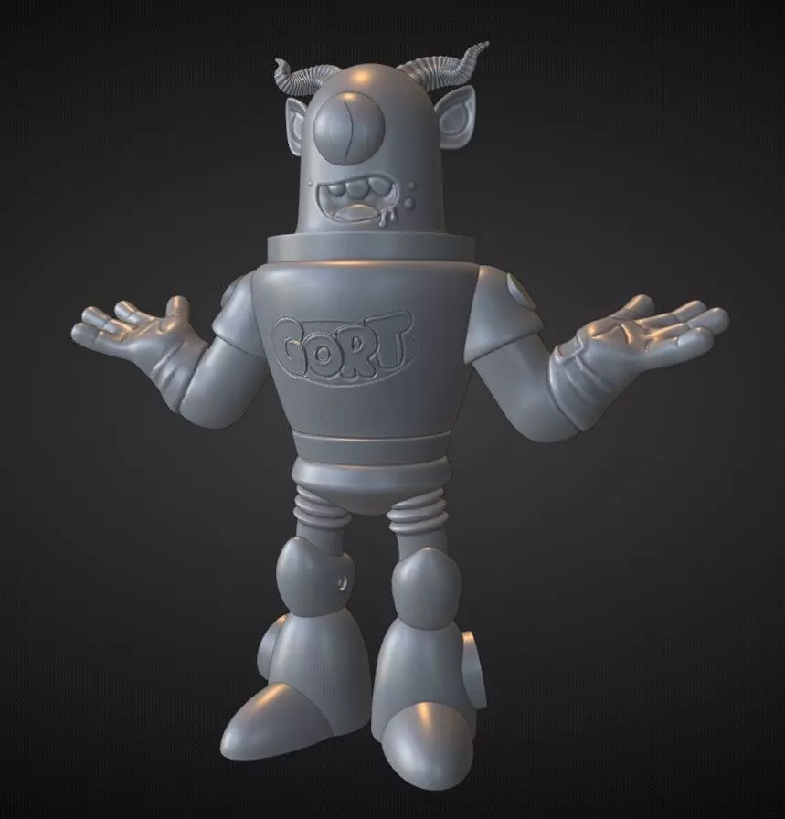 GORT PERSONAJE 3D print model