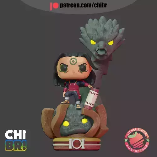 HASHIRAMA - NARUTO - FUNKO - COMPLETE BASE 3D print model