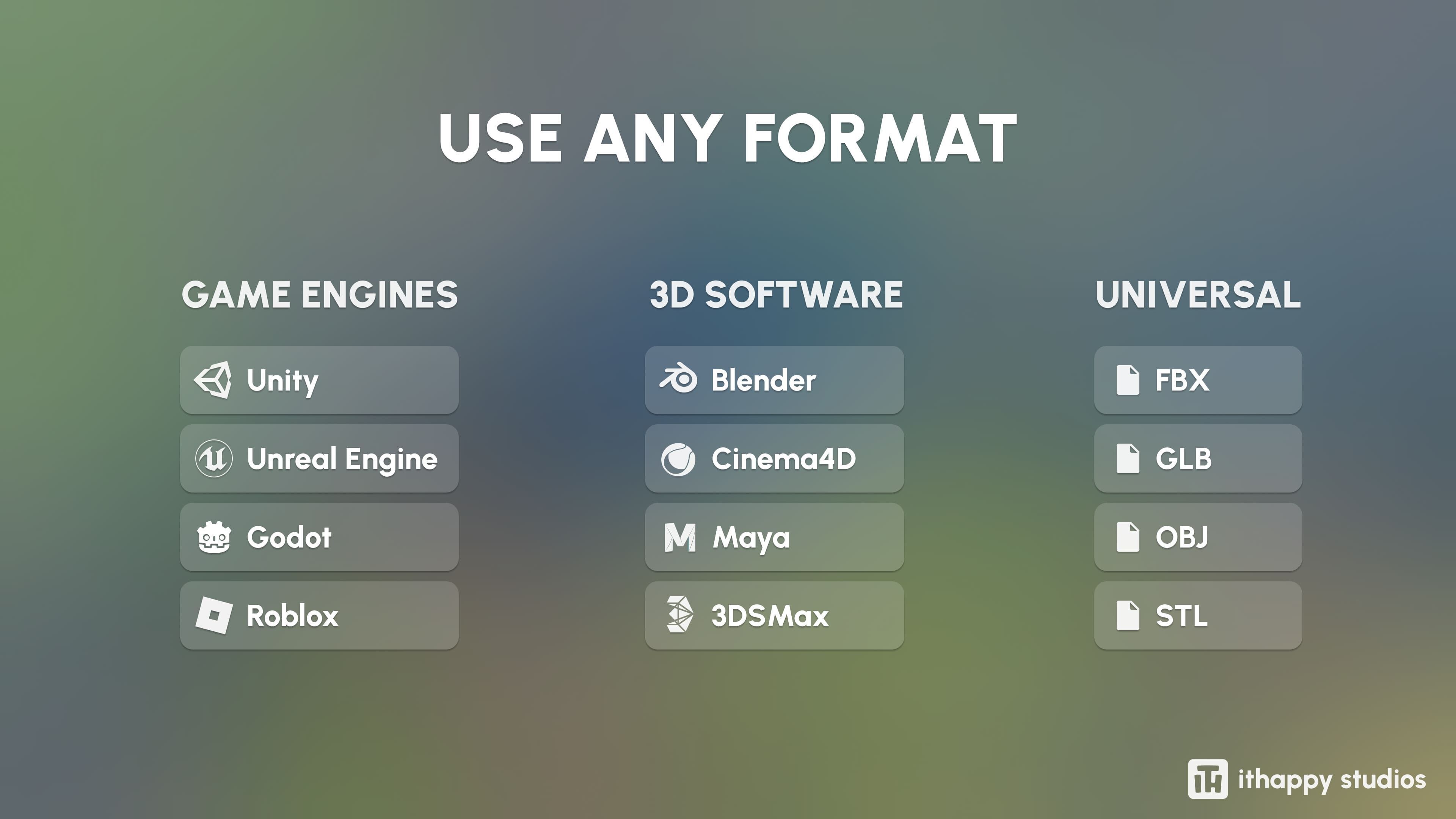 Megacity Low-poly 3D model_4